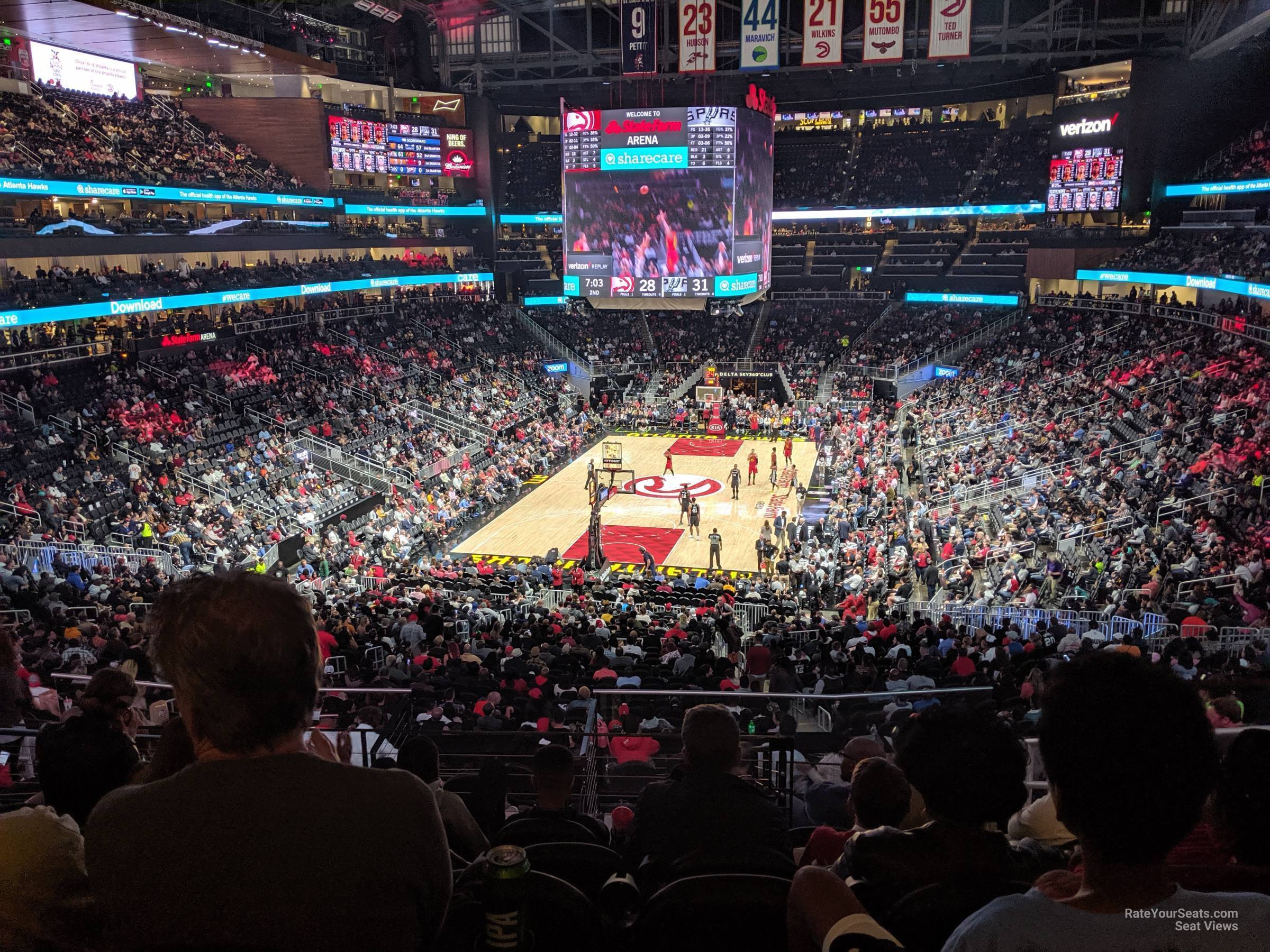 State Farm Arena Terrace Level View 61 - vrkjrf2