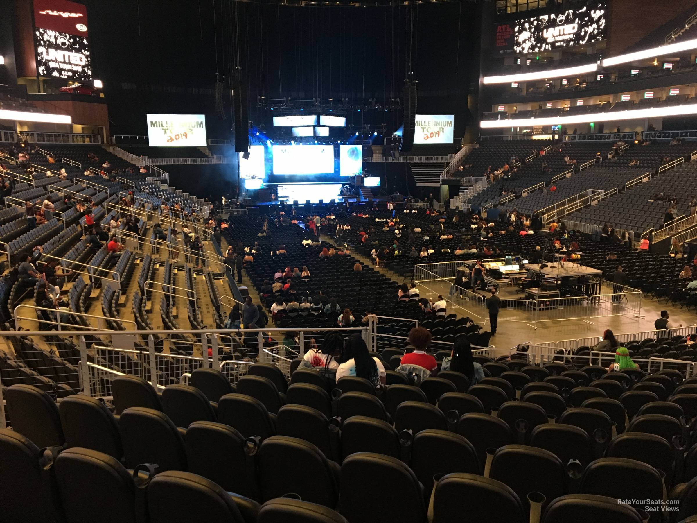 State Farm Arena Section 115 Concert Seating - RateYourSeats.com