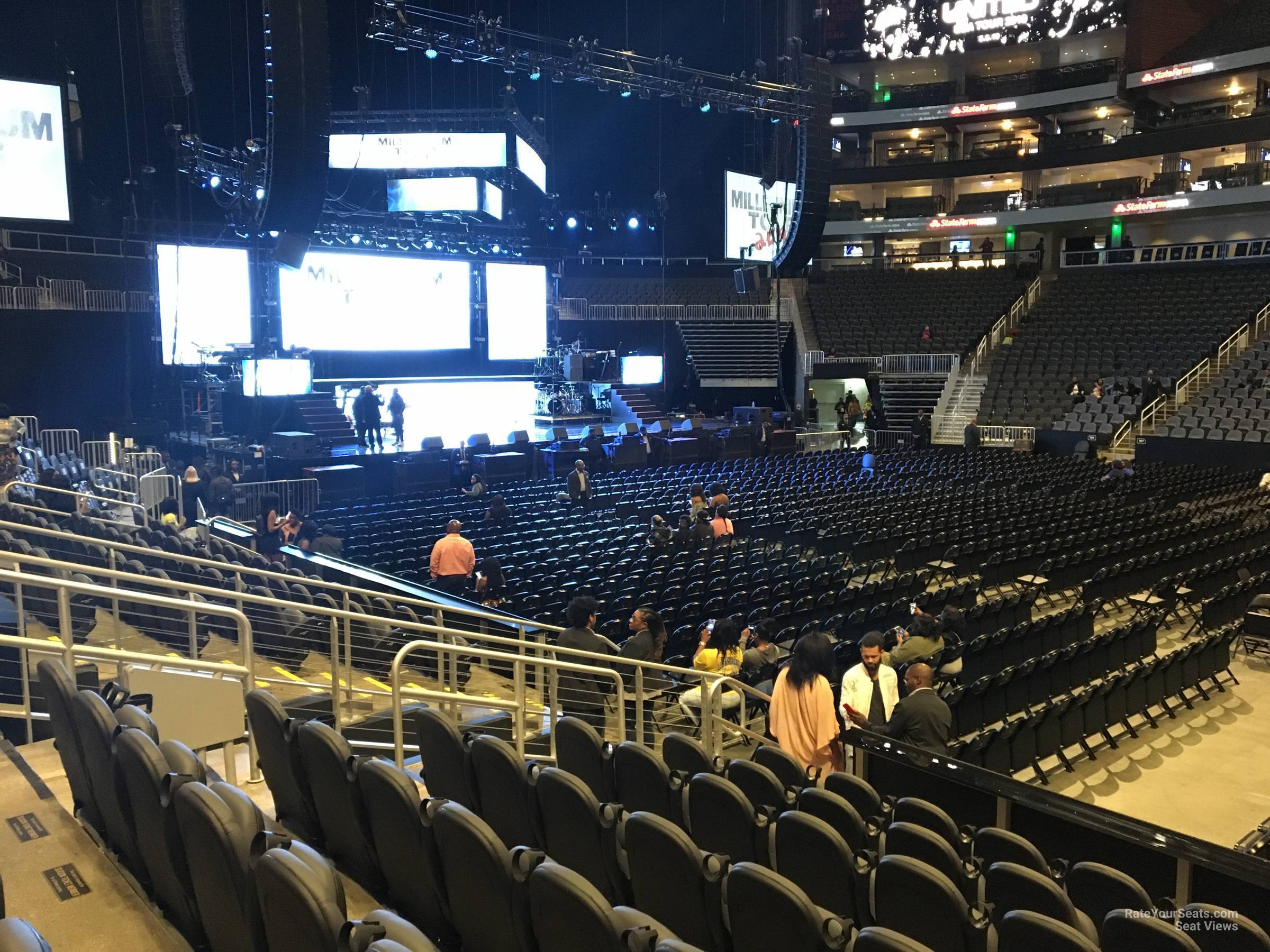 State Farm Arena Section 119 Concert Seating - RateYourSeats.com