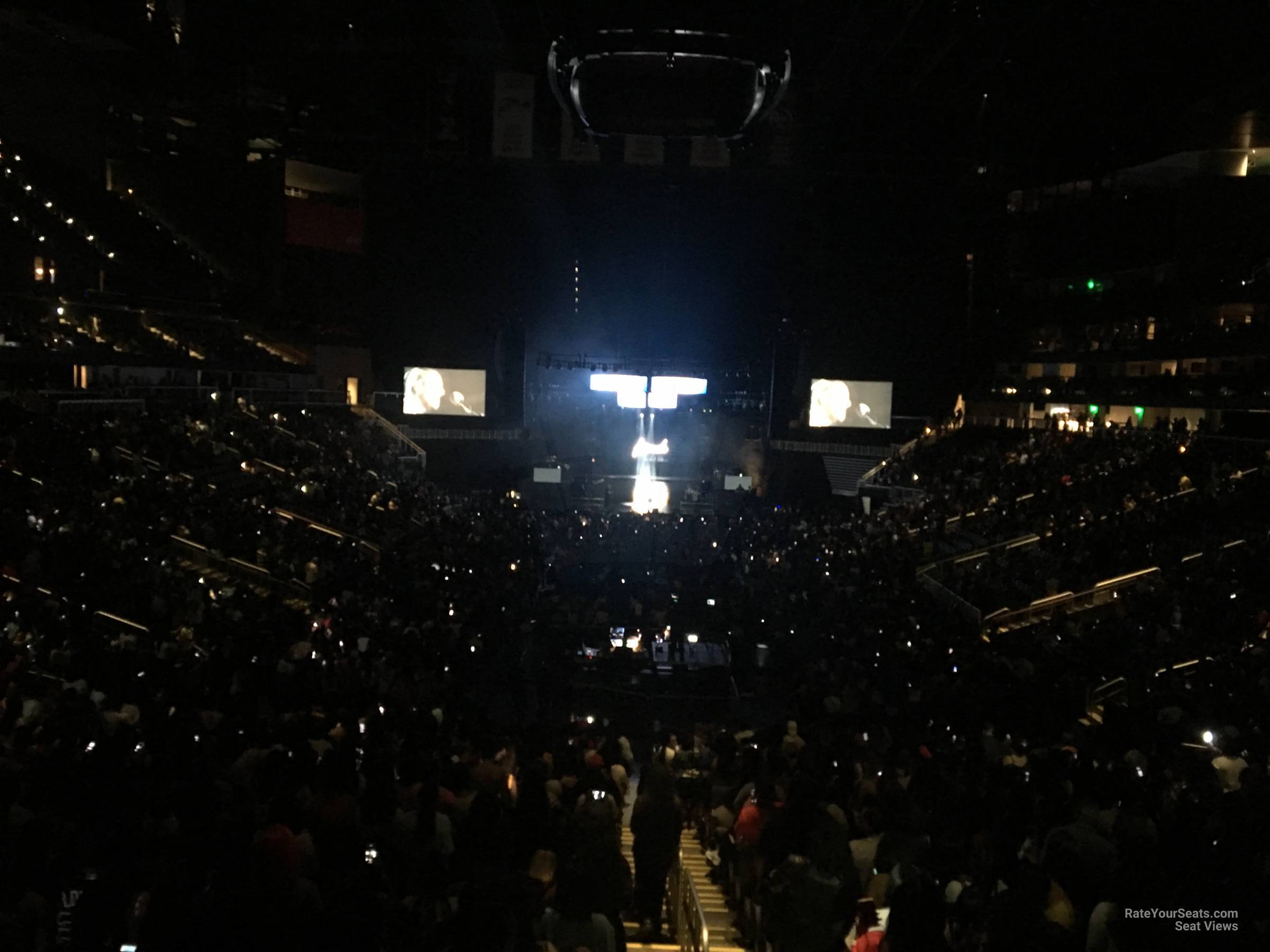 terrace 13, row a seat view  for concert - state farm arena