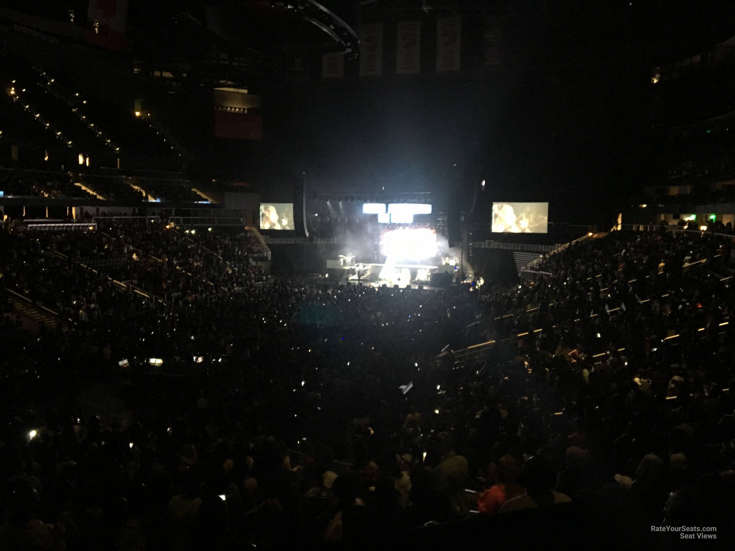 terrace 9, row a seat view  for concert - state farm arena