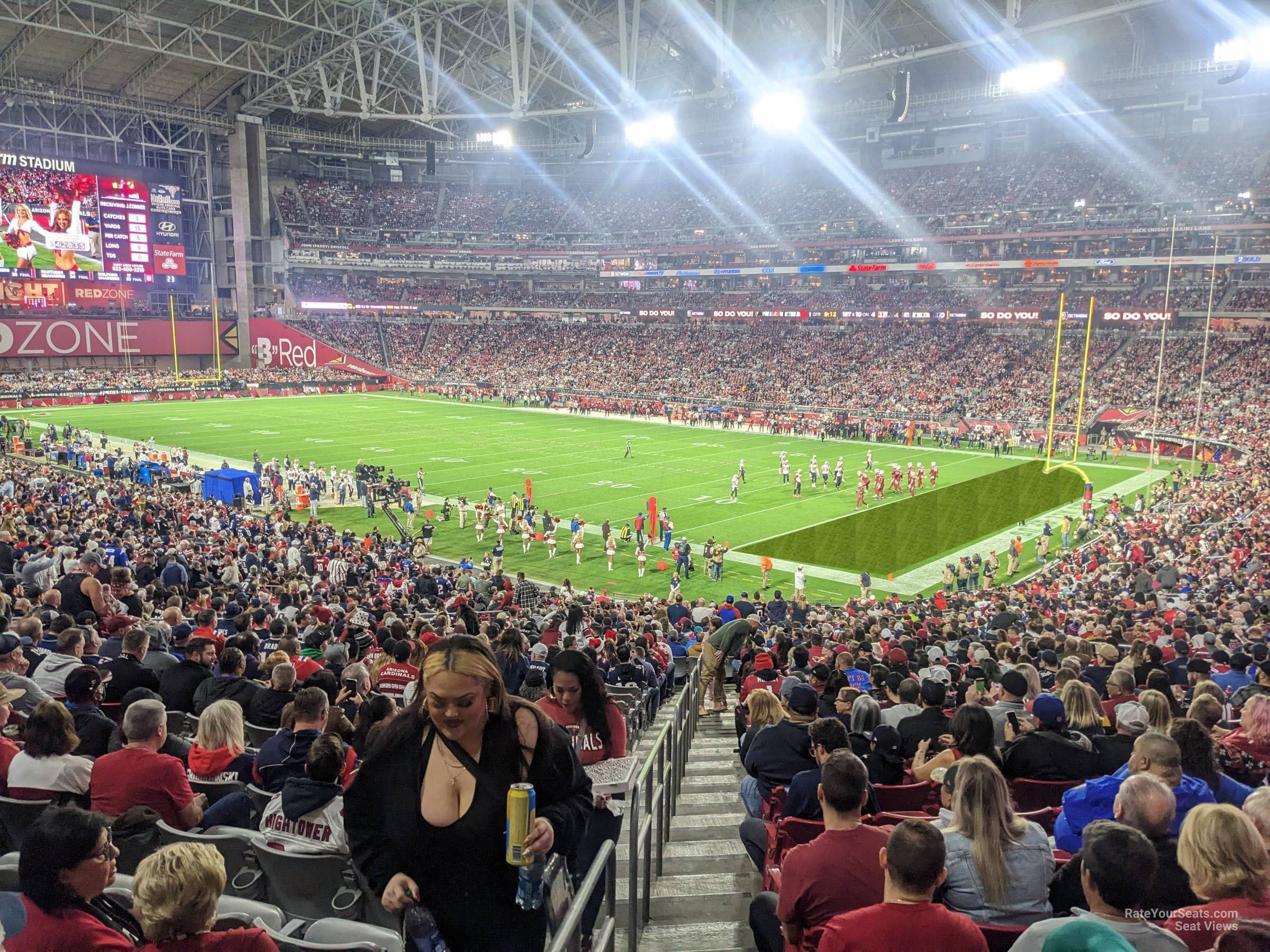 Section 124 at State Farm Stadium - RateYourSeats.com