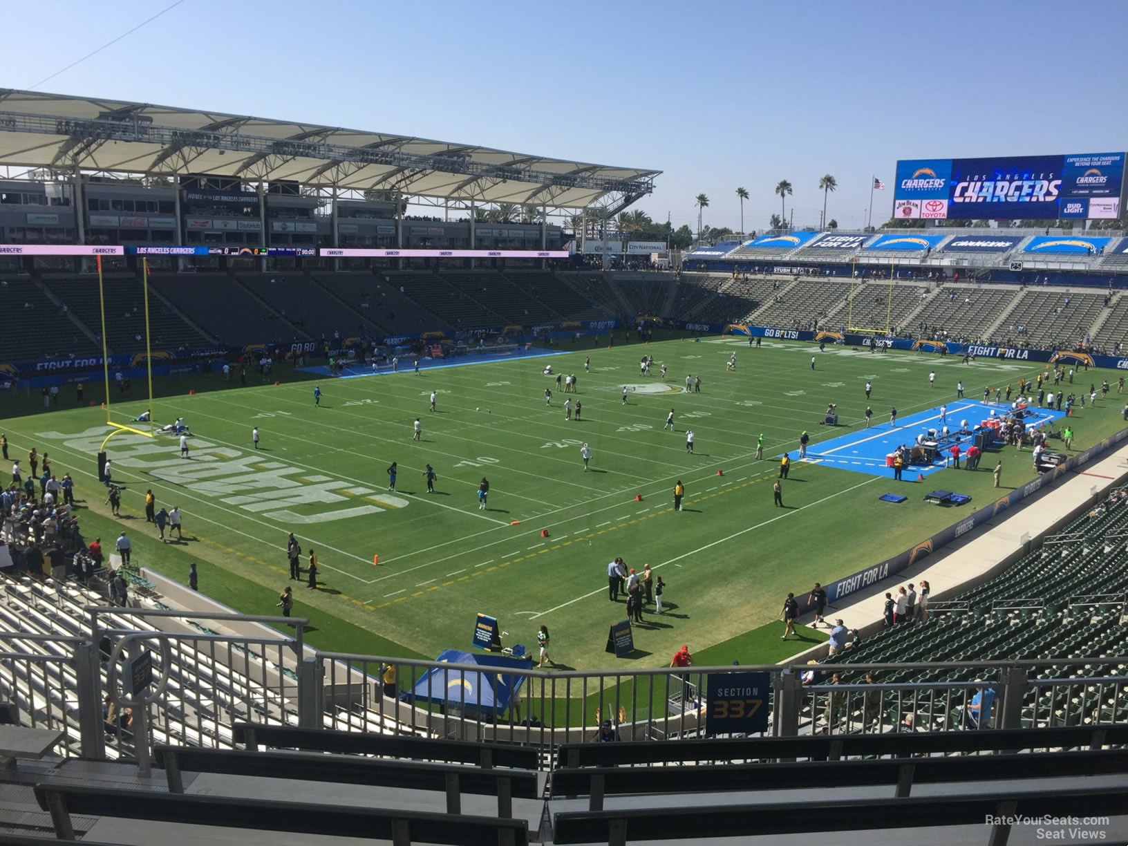 Stubhub Center Seating Chart Rows