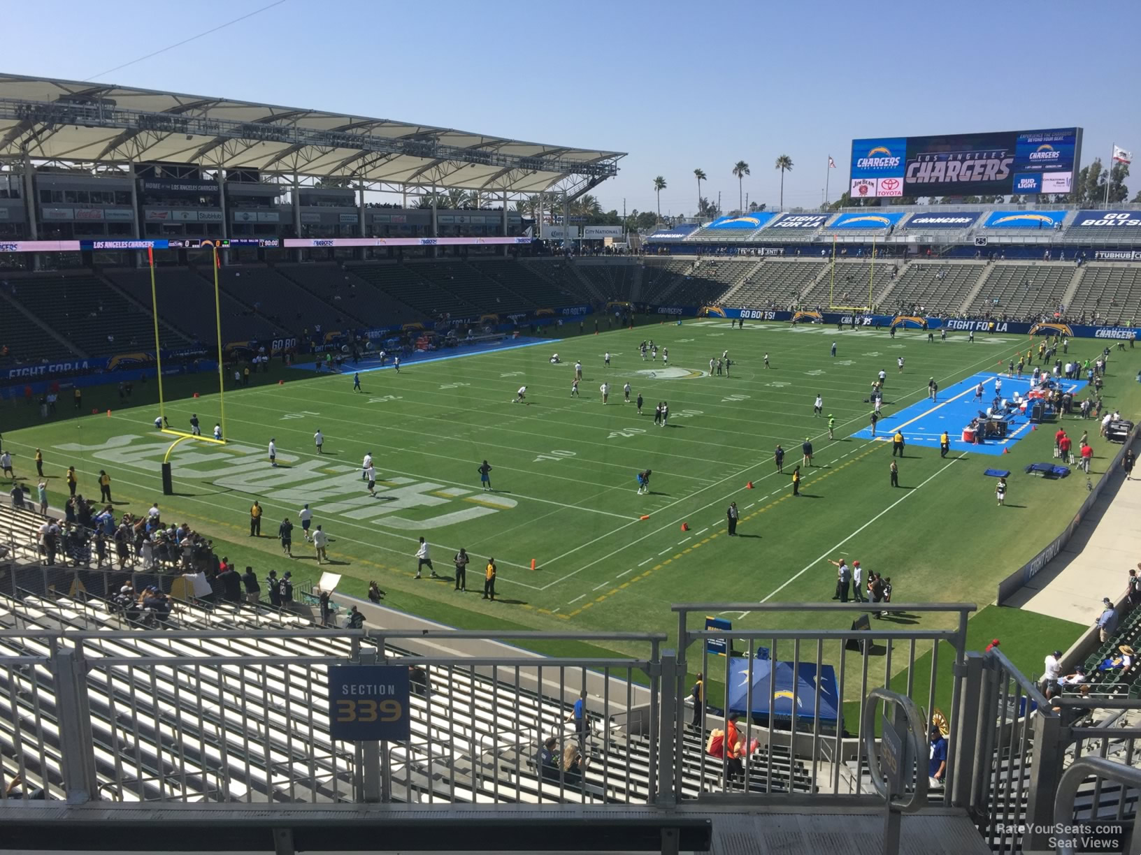 Chargers Seating Chart Stubhub