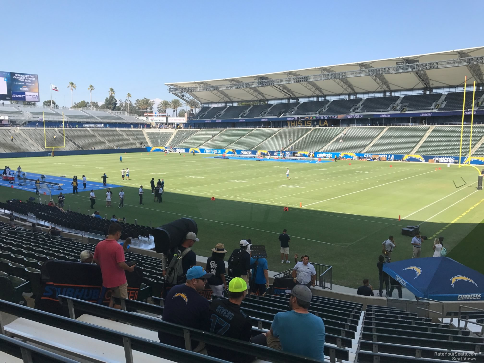 Chargers Seating Chart Stubhub Center