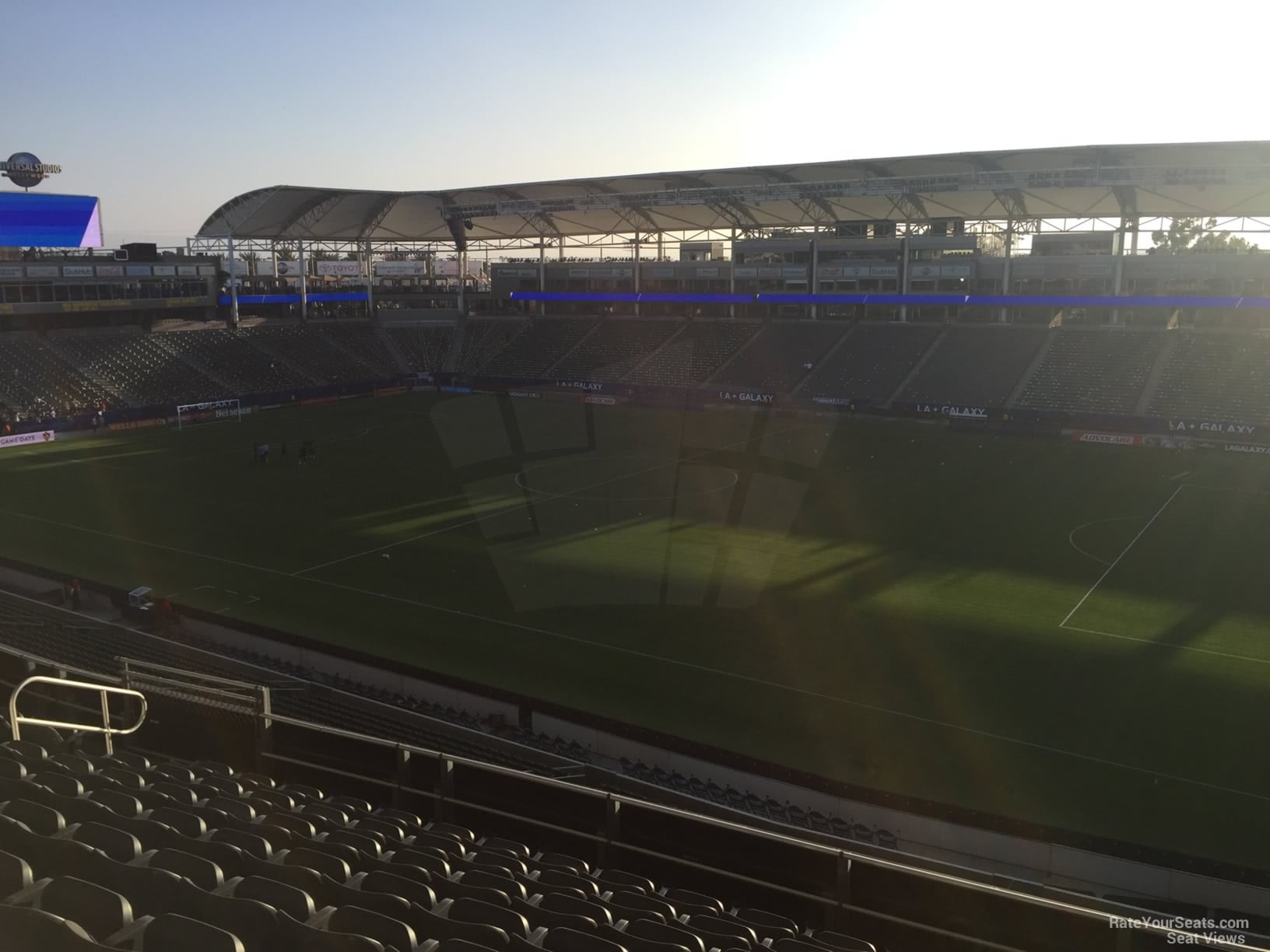 section 227, row jj seat view for soccer - dignity health sports park