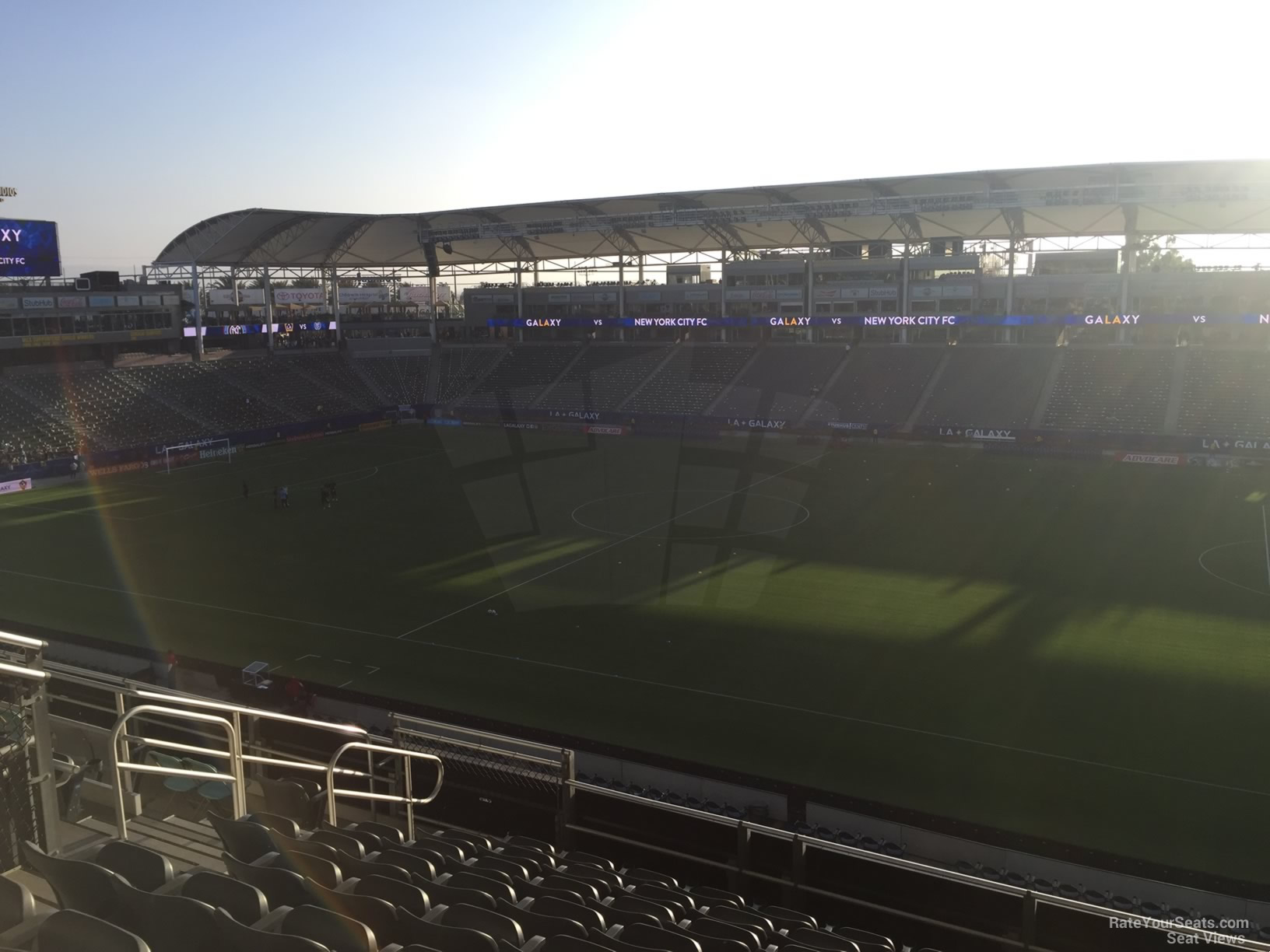 section 228, row jj seat view  for soccer - dignity health sports park