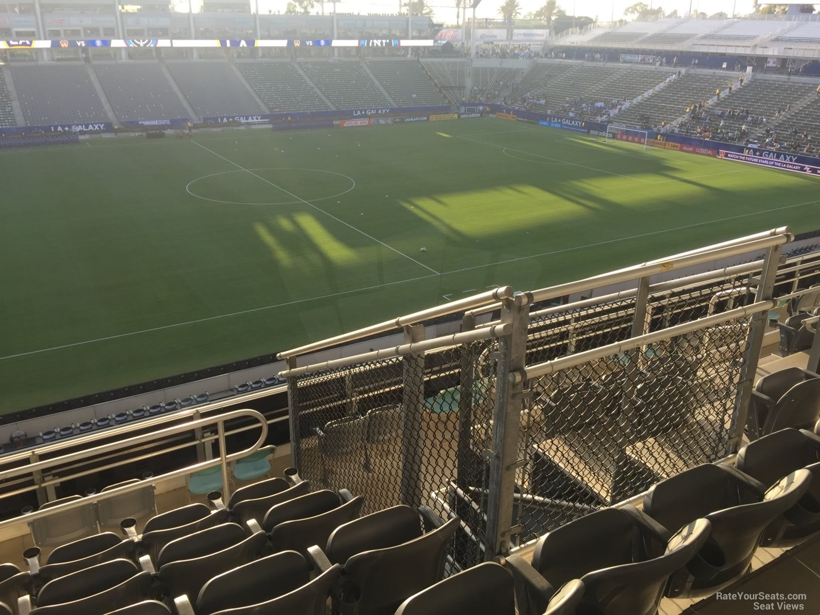 section 234, row jj seat view  for soccer - dignity health sports park