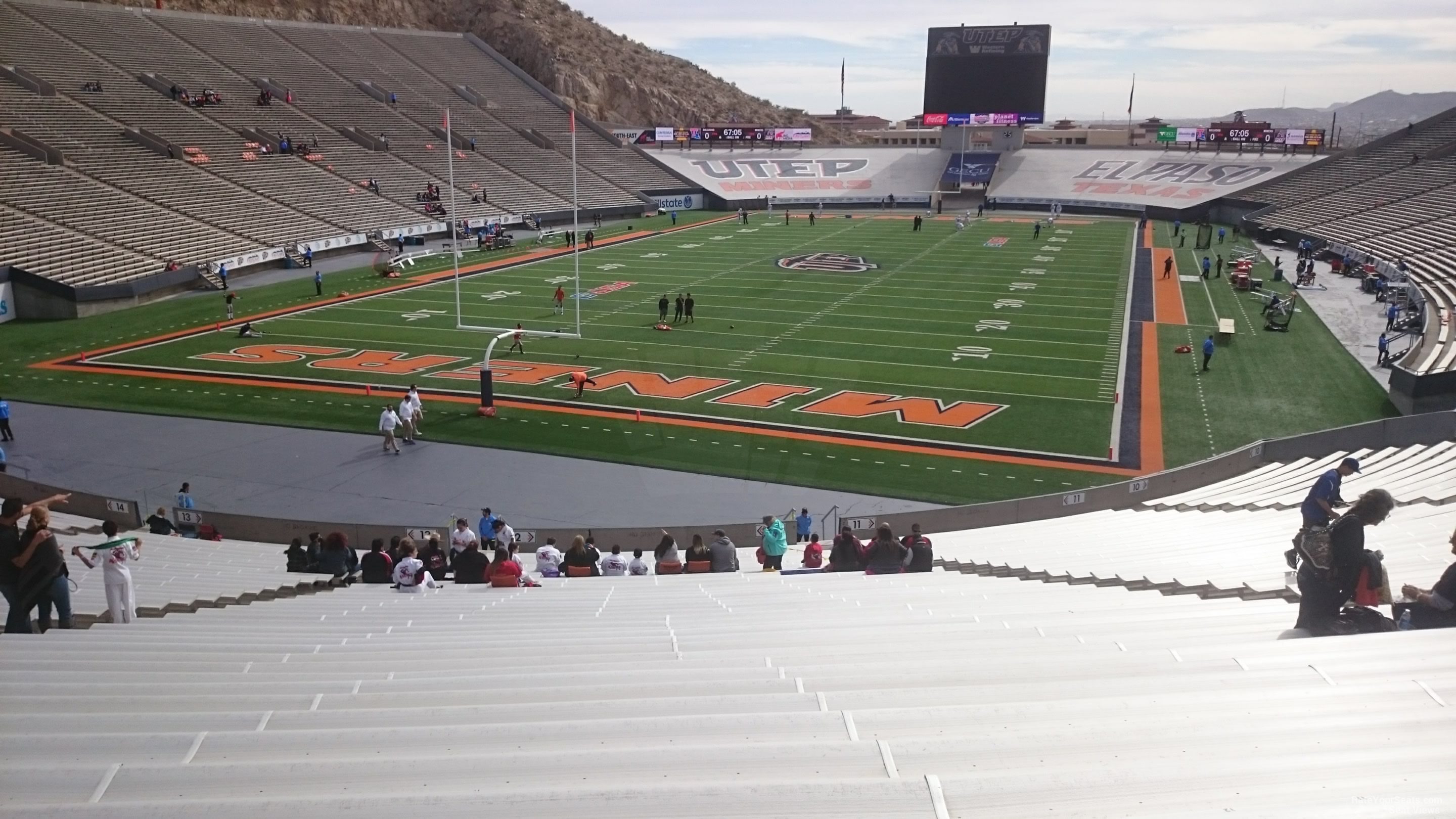 Sun Bowl Section 12 UTEP Football