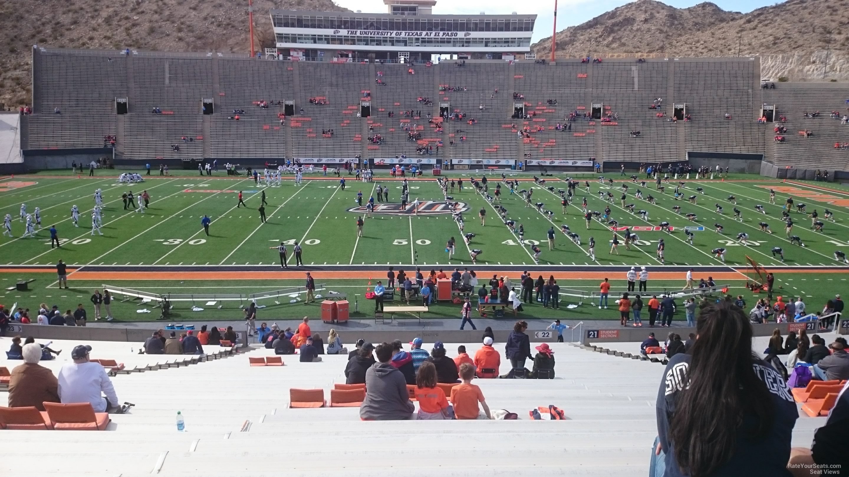Sun Bowl Seating Chart