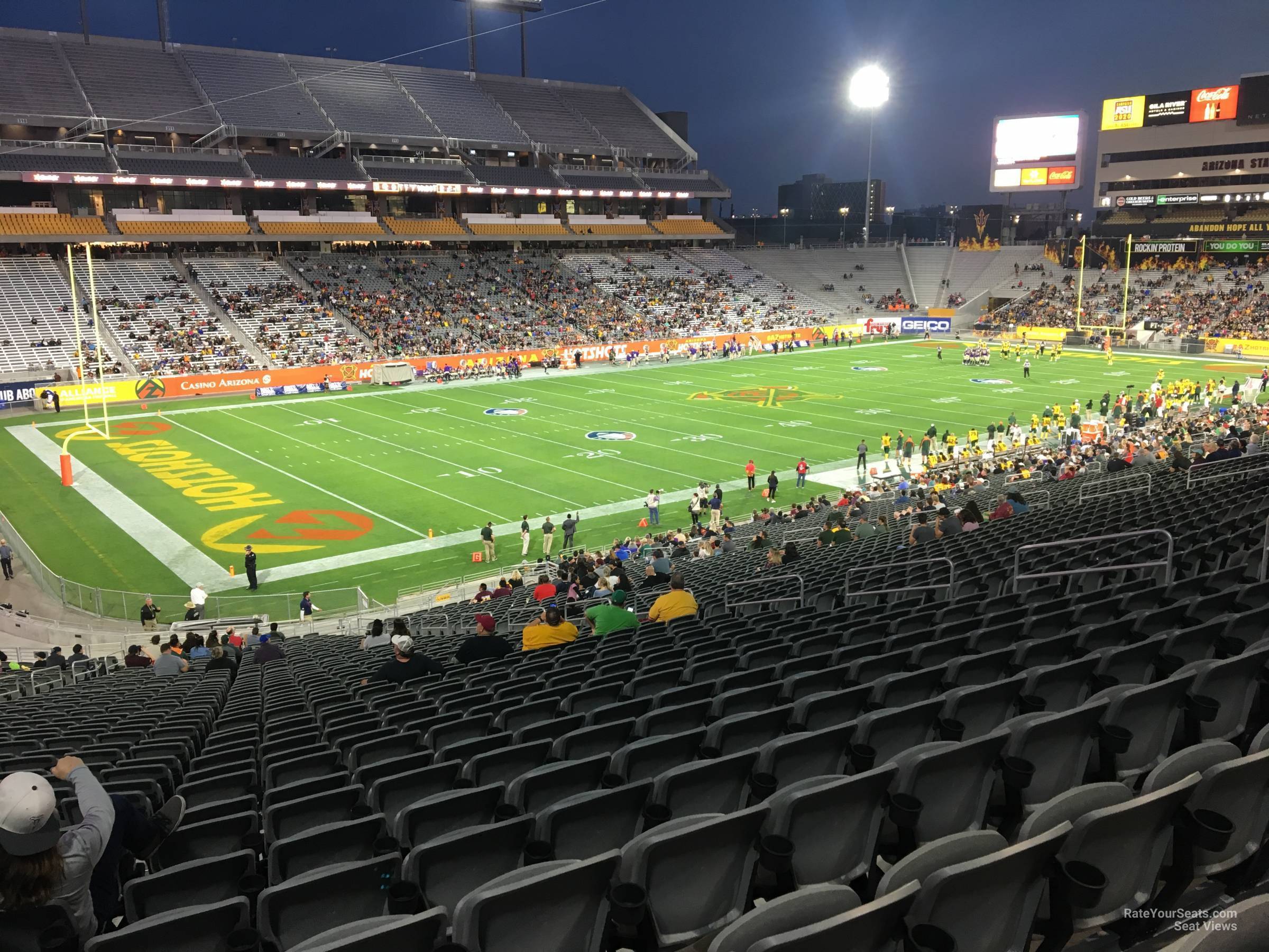 section 12, row 37 seat view  - mountain america stadium