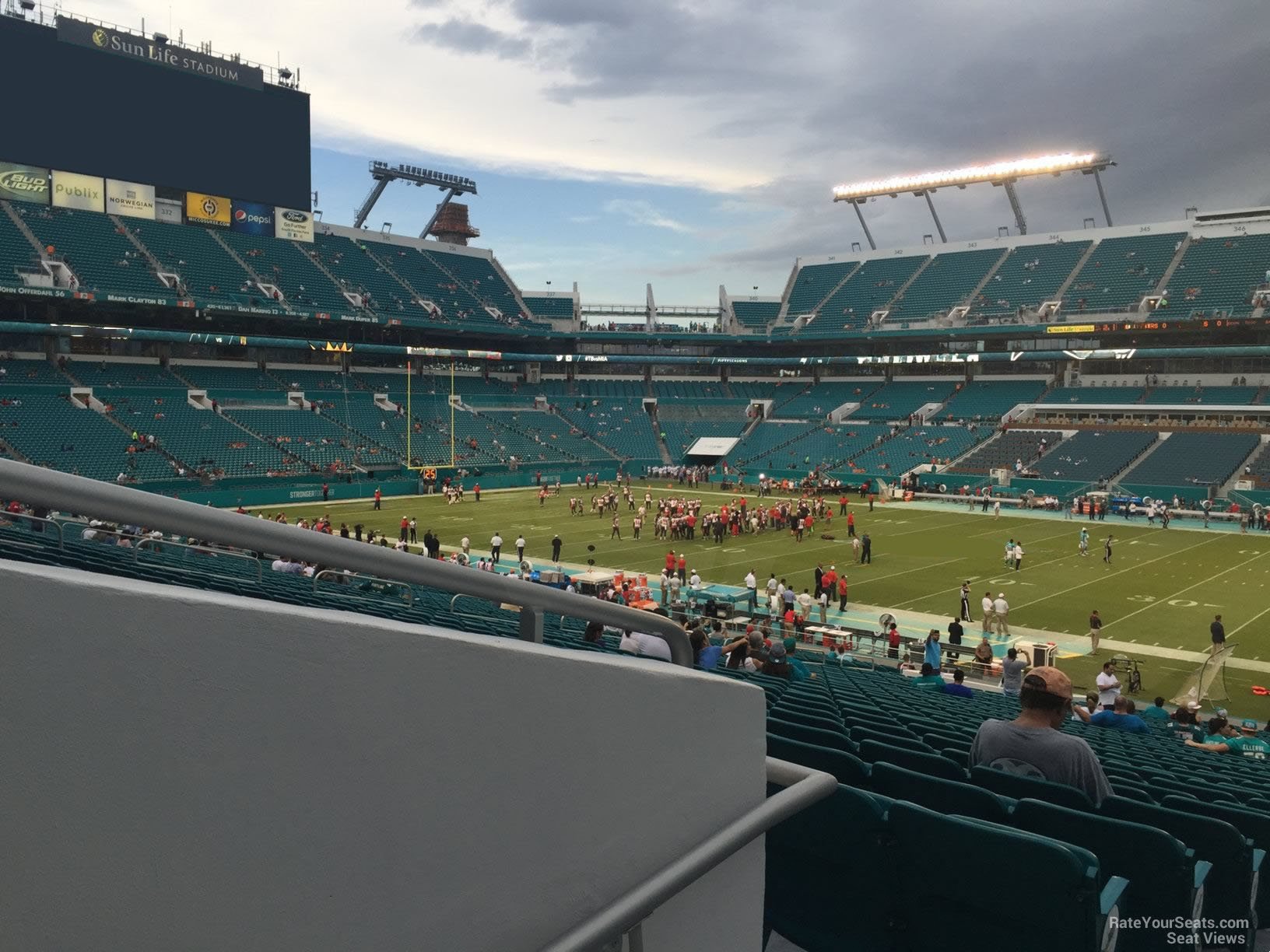 NFL Dolphins Tickets SEC 115 ROW 13 SEATS 7-10 for Sale in