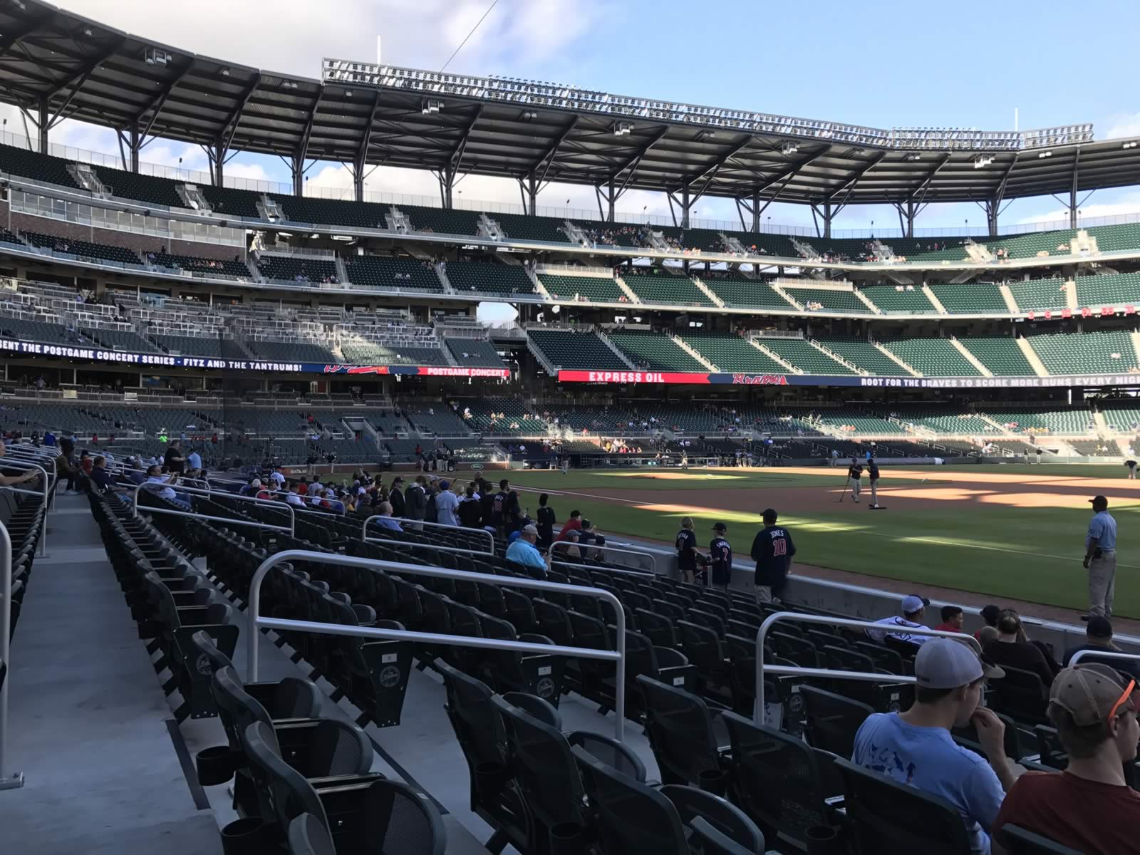 section 13, row 10 seat view  for baseball - truist park
