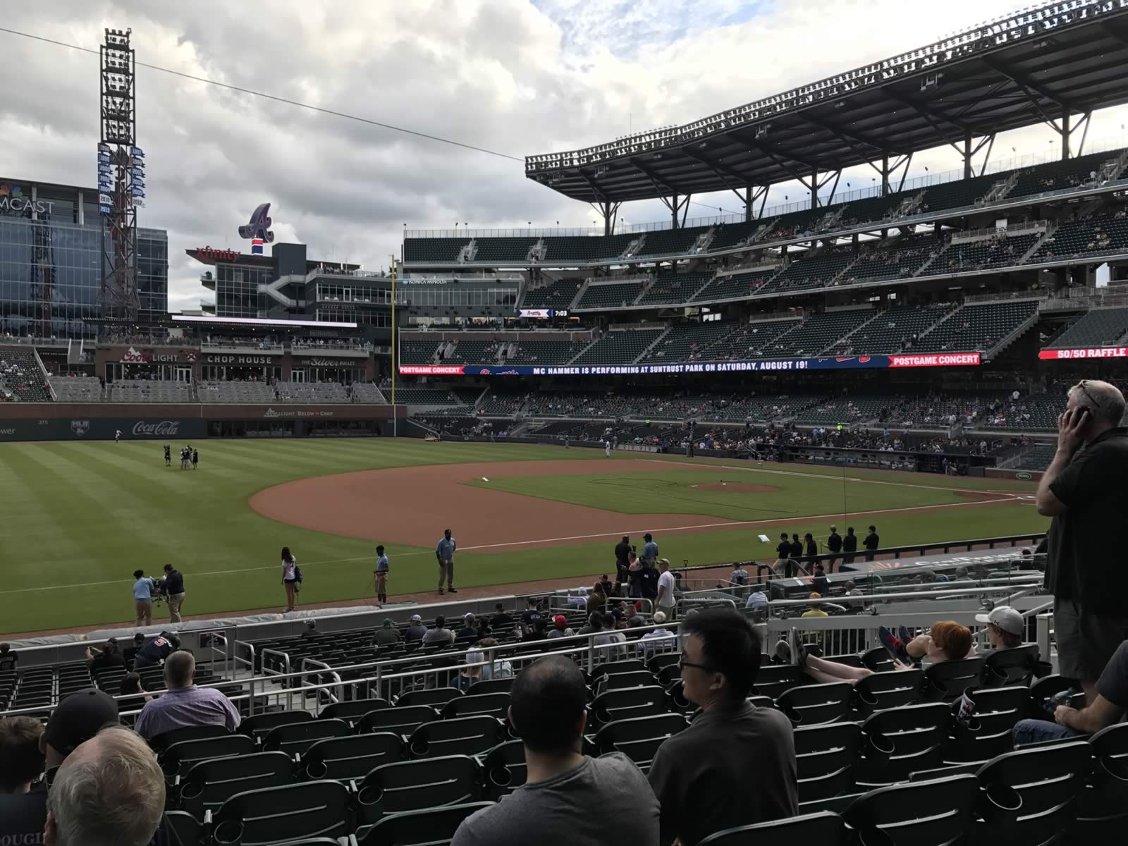 section 137, row 8 seat view  for baseball - truist park