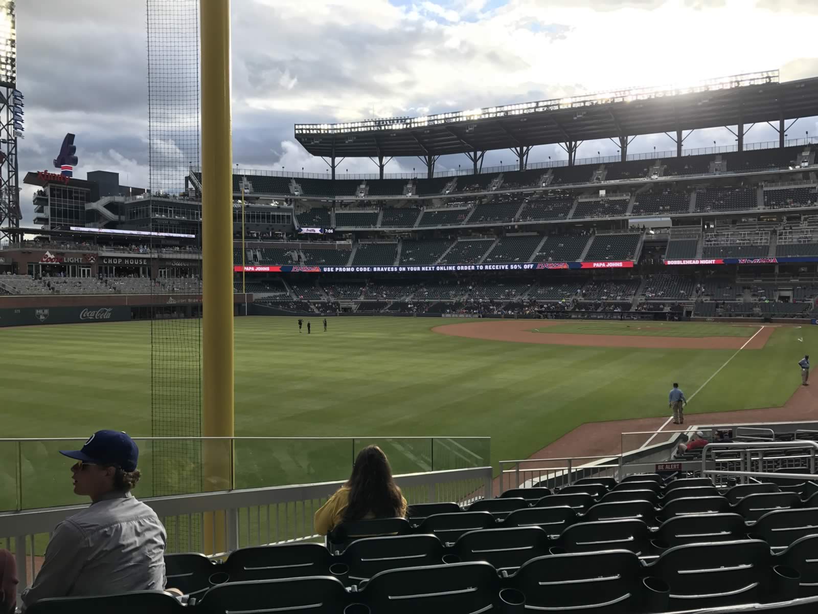 section 143, row 8 seat view  for baseball - truist park