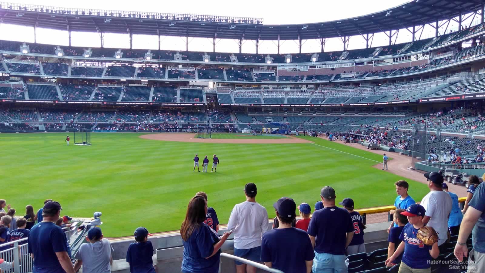 section 146, row 15 seat view  for baseball - truist park