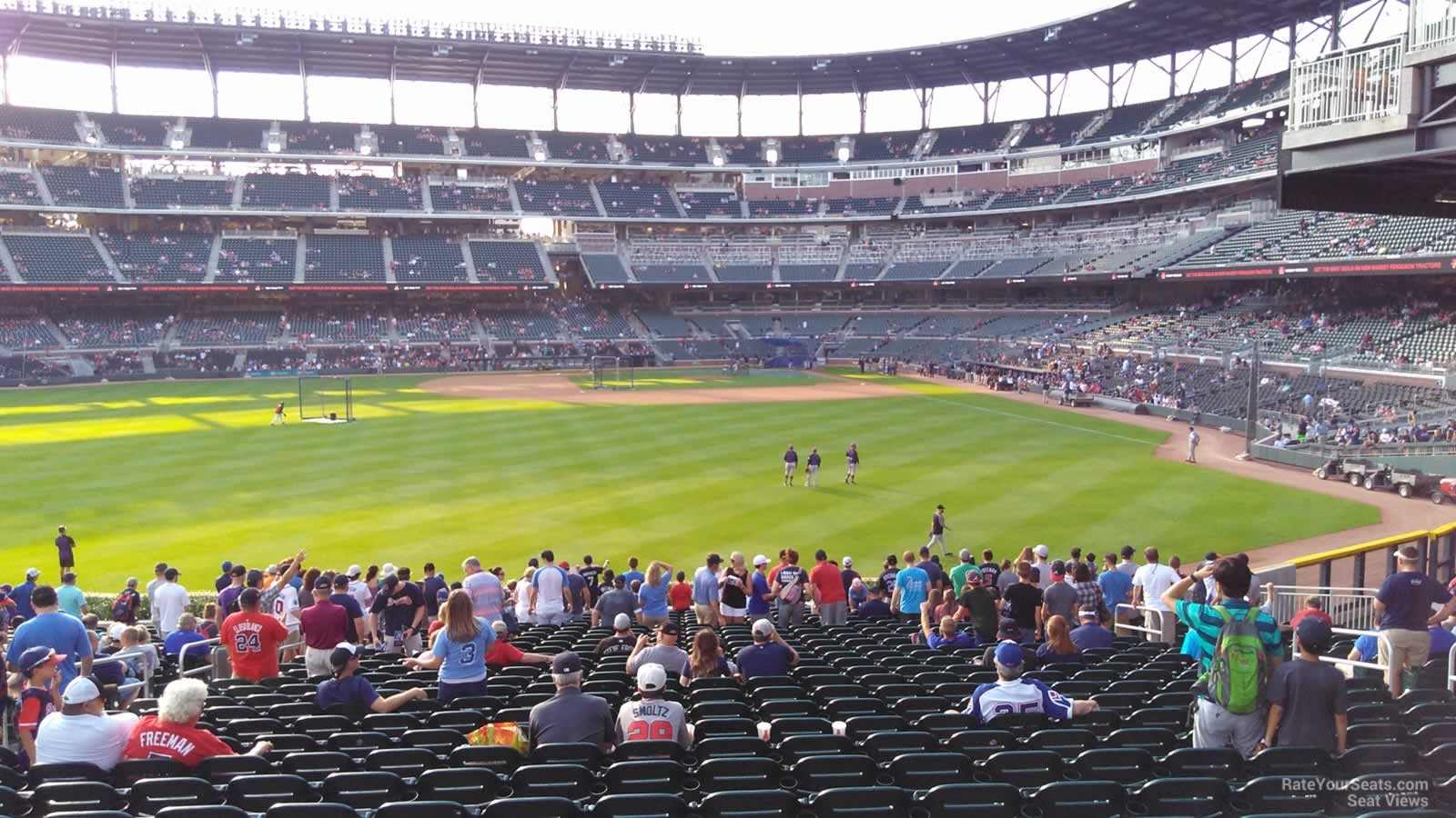 section 147, row 26 seat view  for baseball - truist park