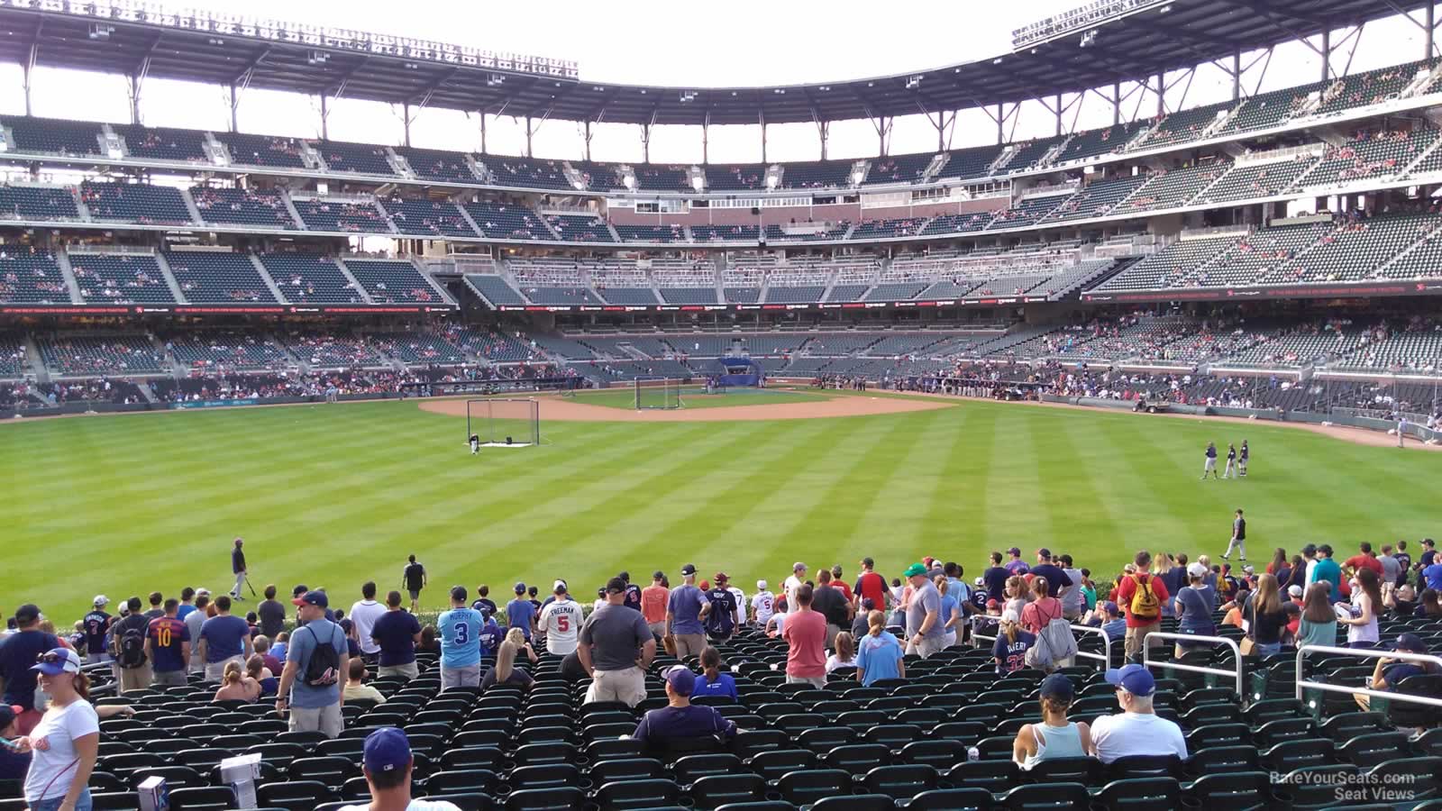section 150, row 26 seat view  for baseball - truist park