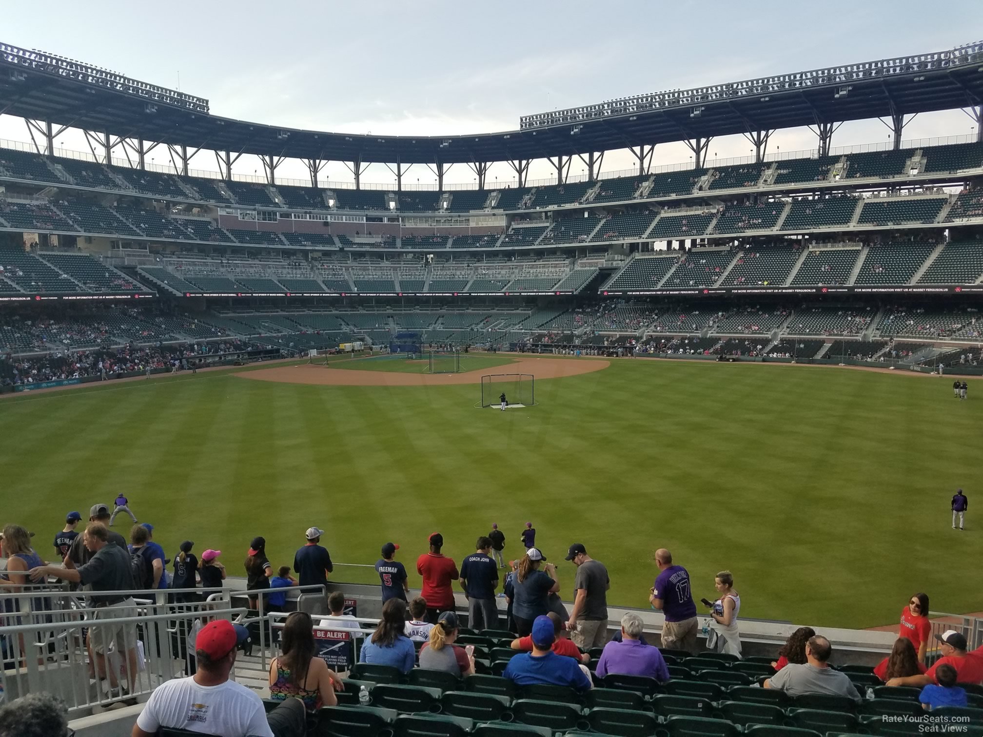 section 152, row 20 seat view  - truist park