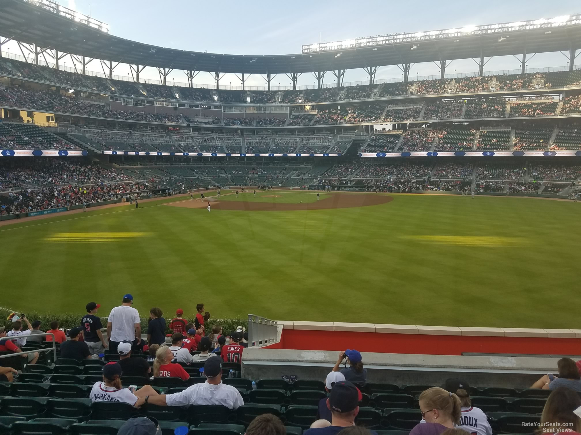 section 156, row 16 seat view  for baseball - truist park