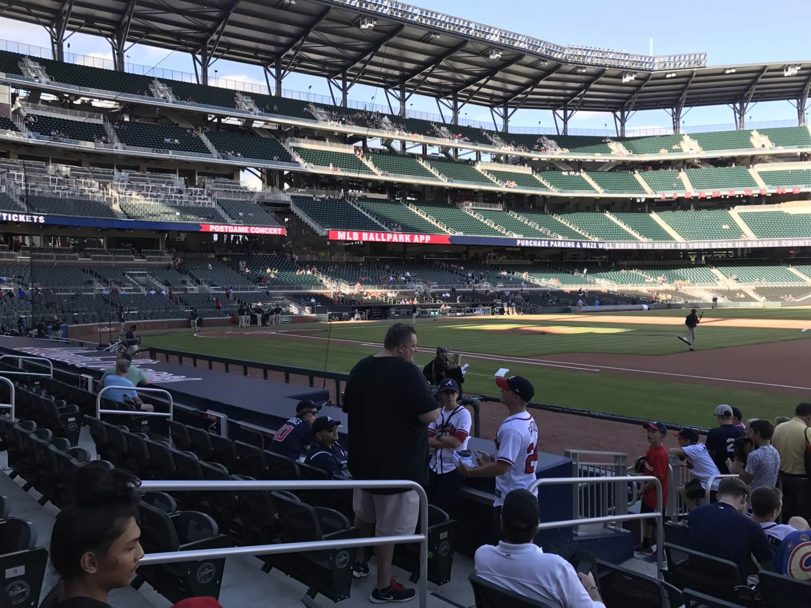 section 16, row 10 seat view  for baseball - truist park