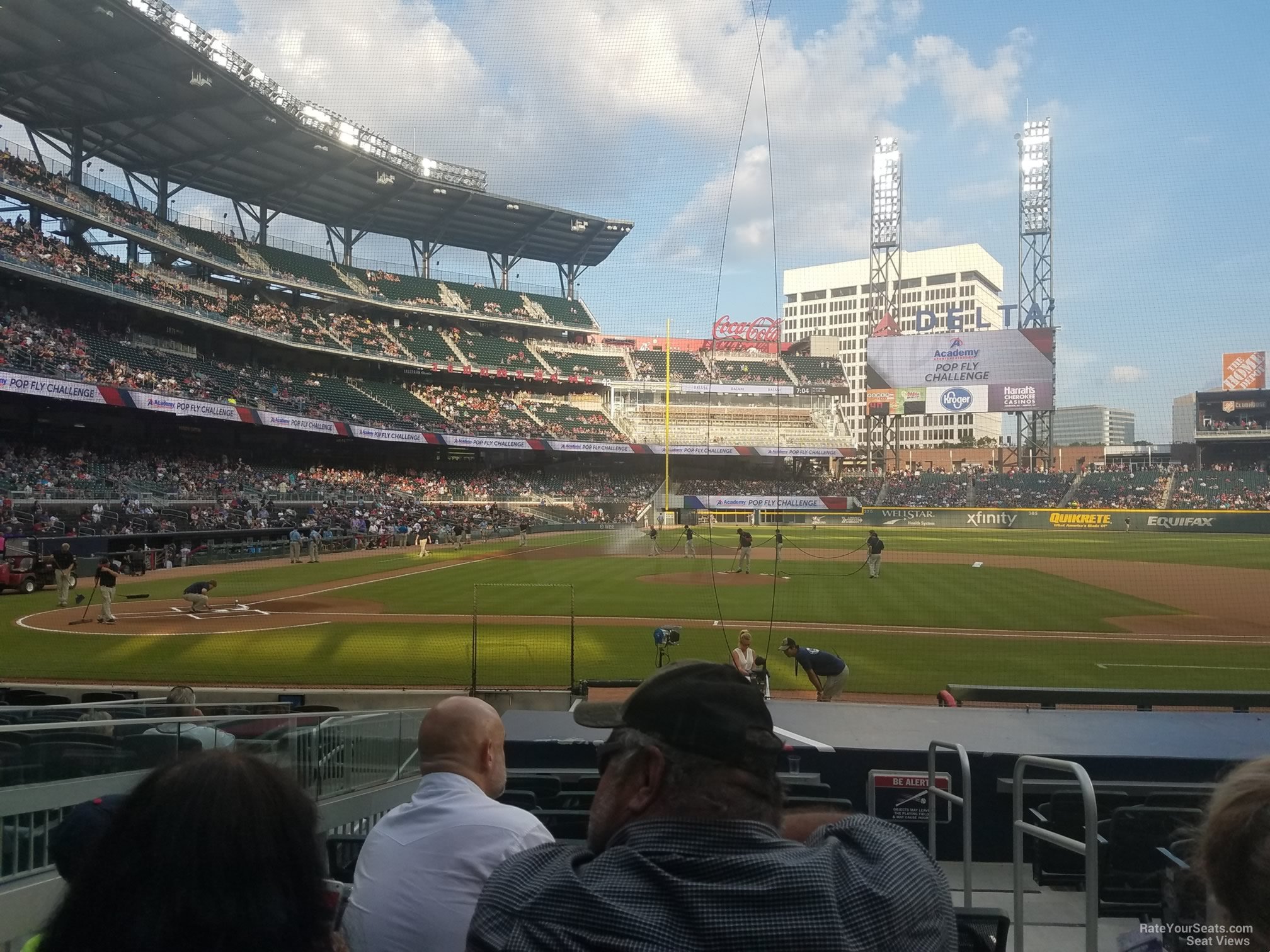 section 22, row 13 seat view  for baseball - truist park