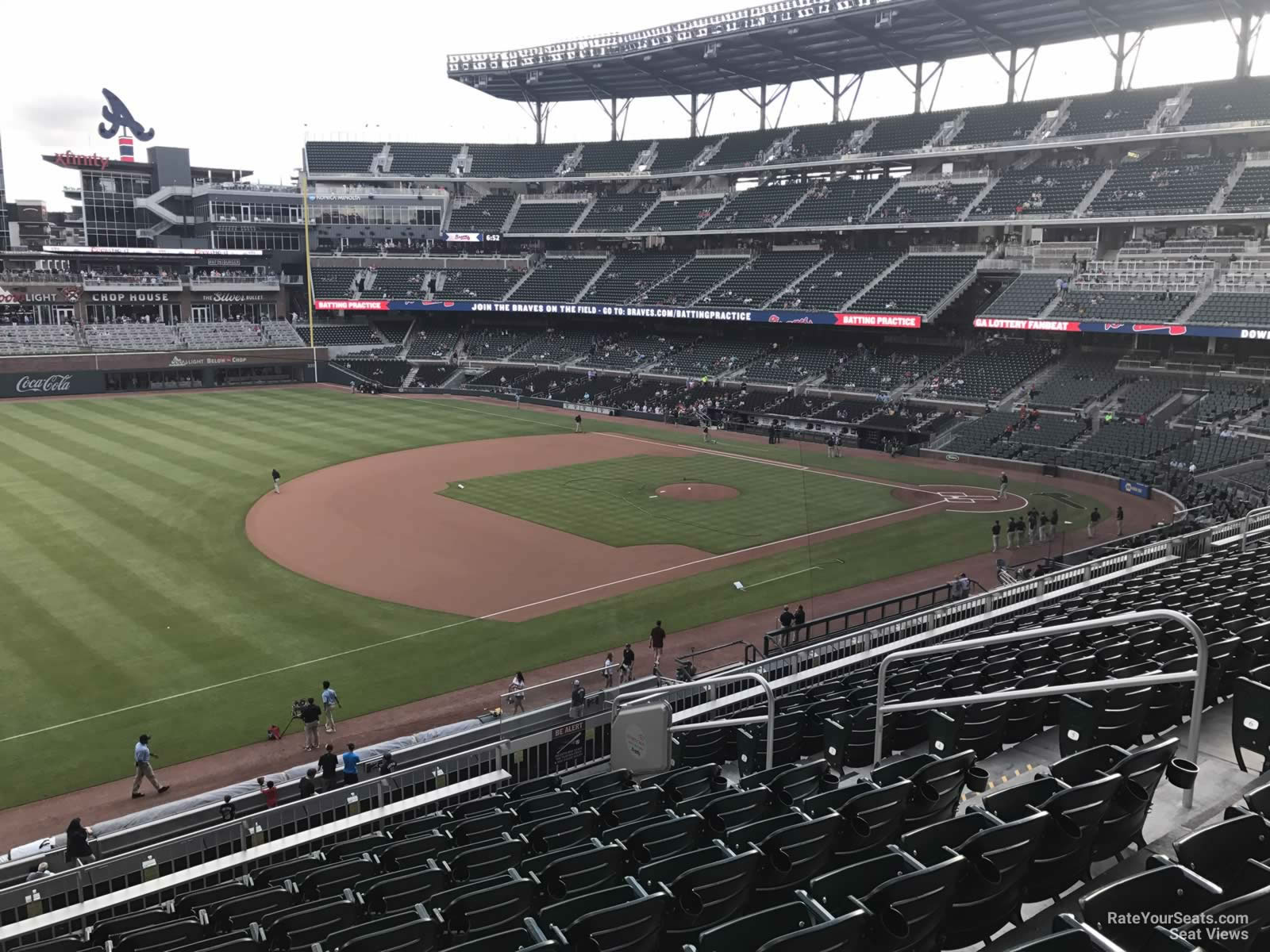 section 238, row 9 seat view  for baseball - truist park