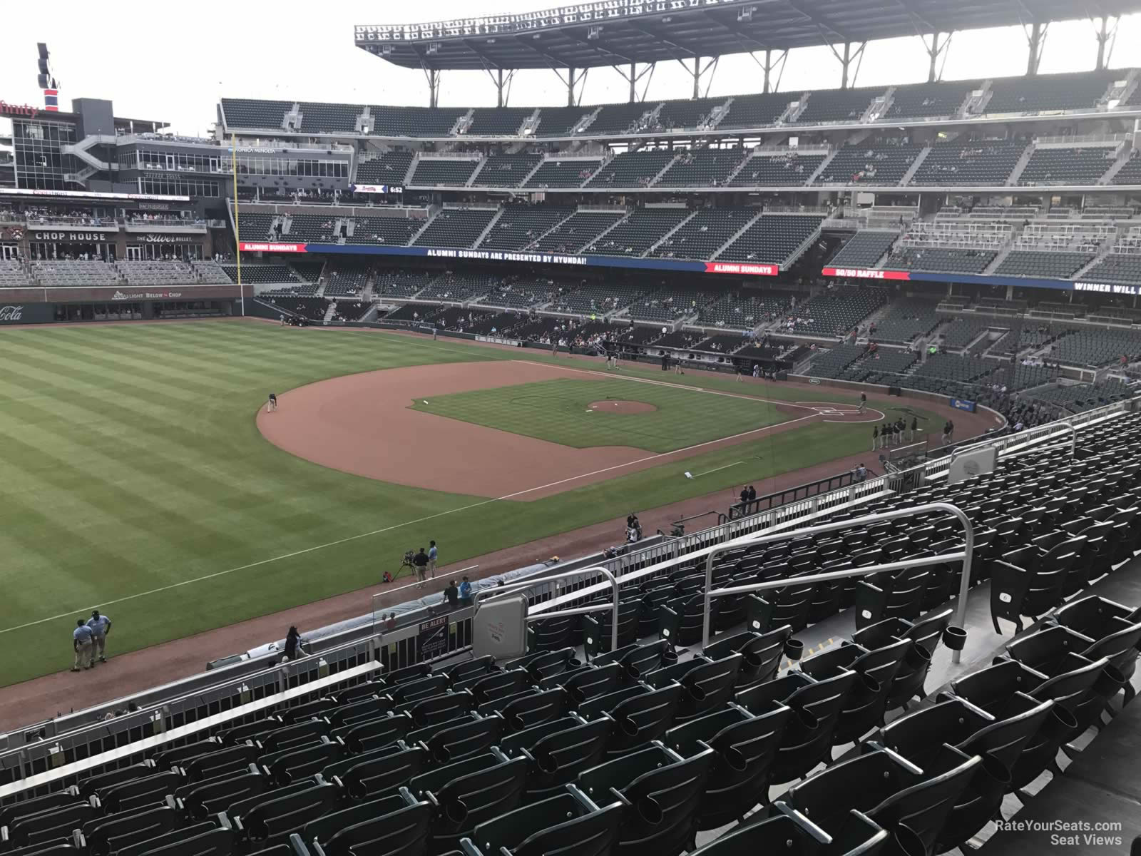 section 239, row 9 seat view  for baseball - truist park