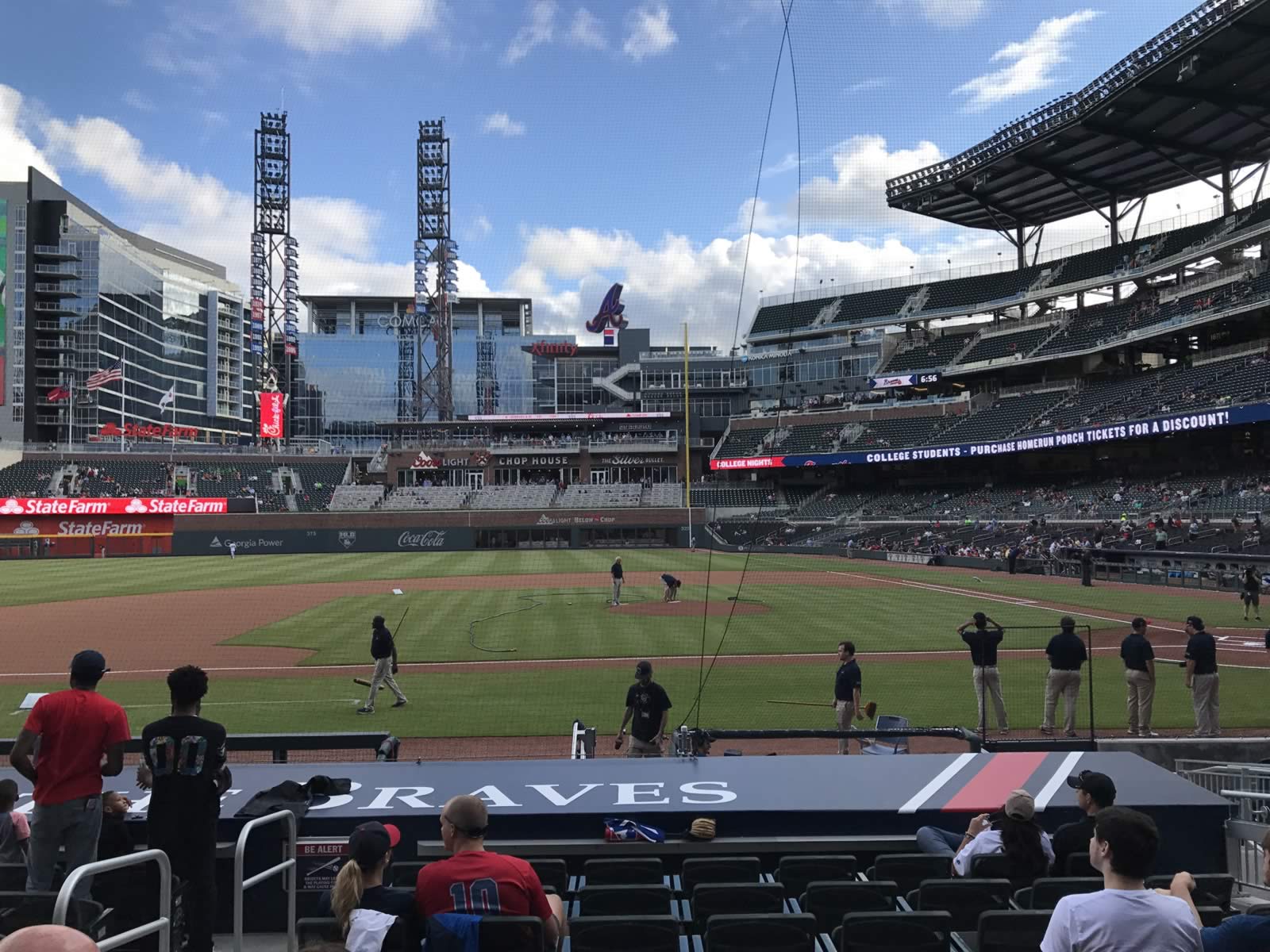 section 30, row 10 seat view  for baseball - truist park