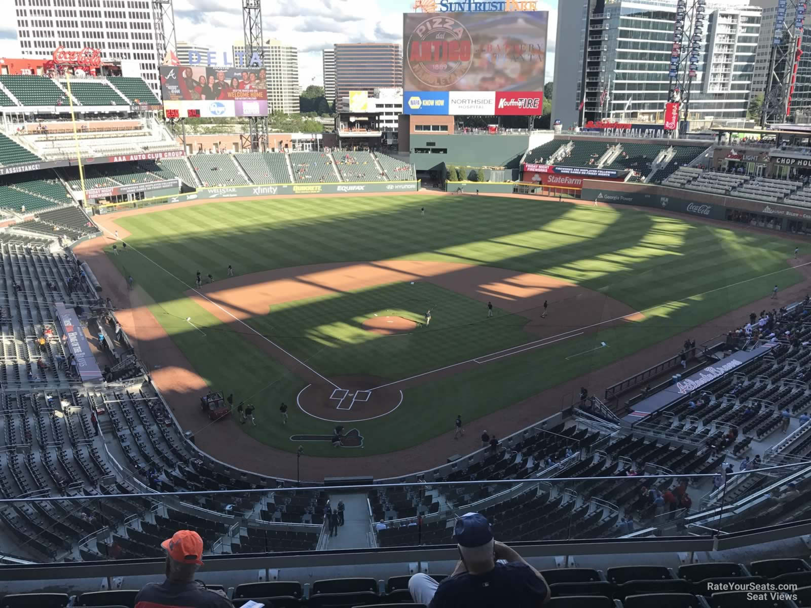 section 325, row 6 seat view  for baseball - truist park