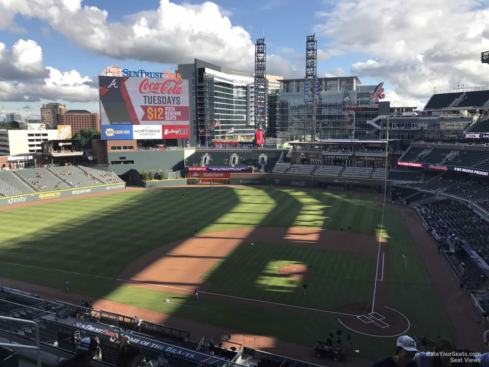 section 329, row 6 seat view  for baseball - truist park