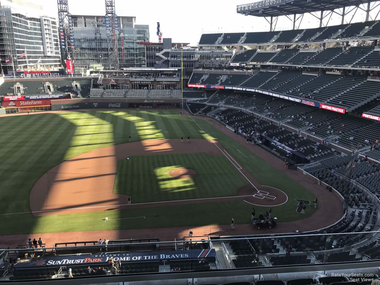 section 331, row 6 seat view  for baseball - truist park