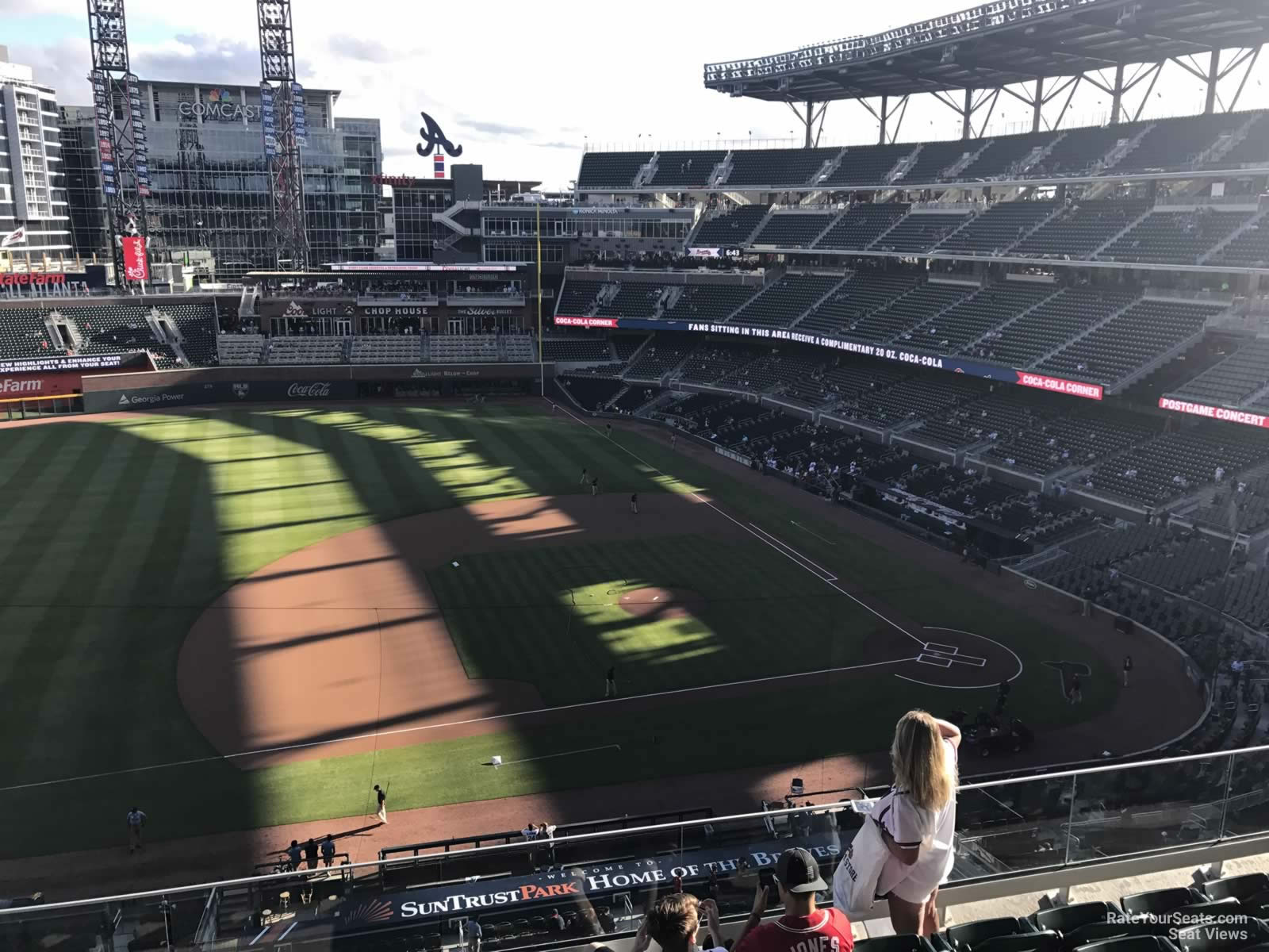section 333, row 6 seat view  for baseball - truist park