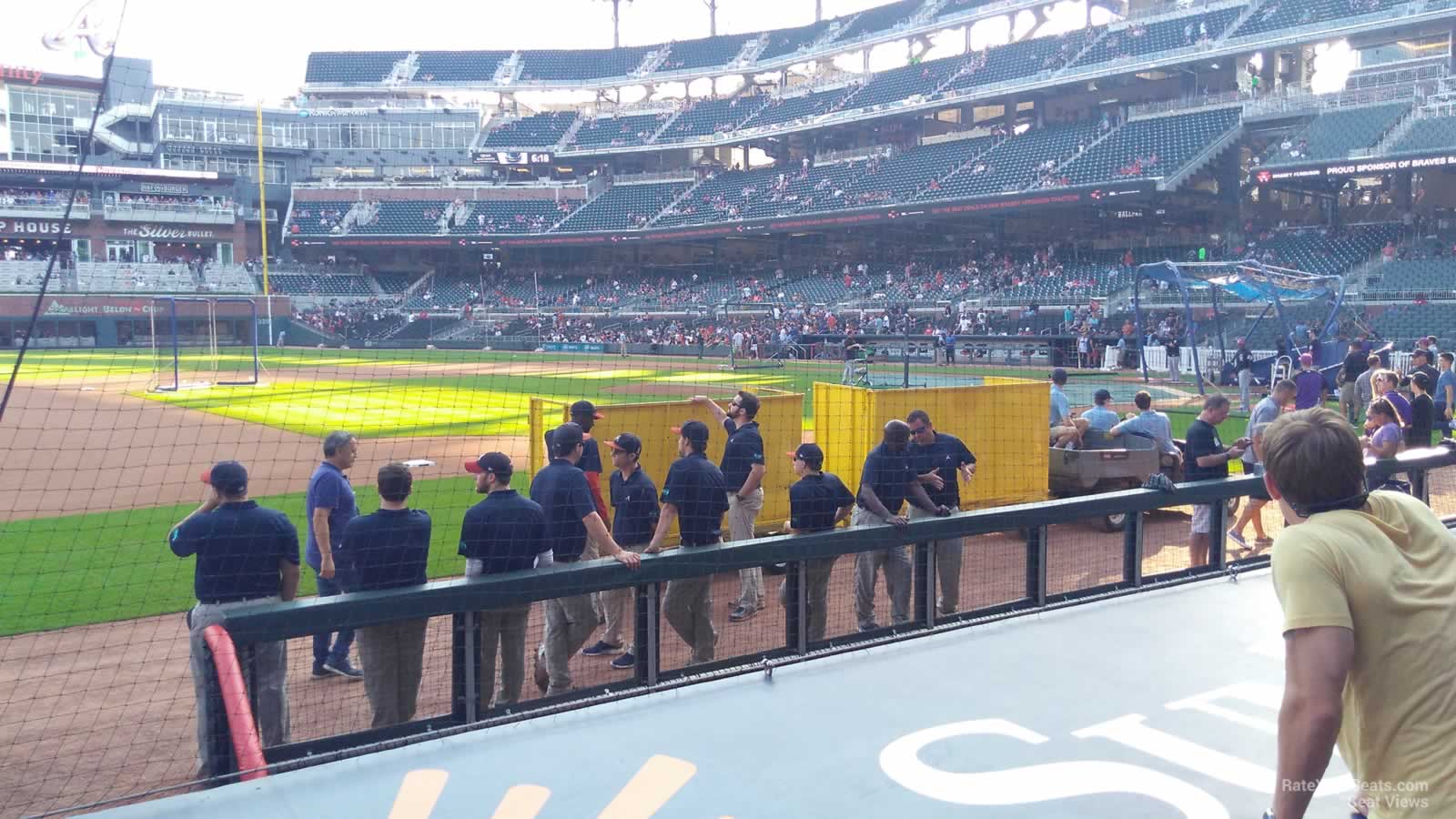 section 34, row 7 seat view  for baseball - truist park