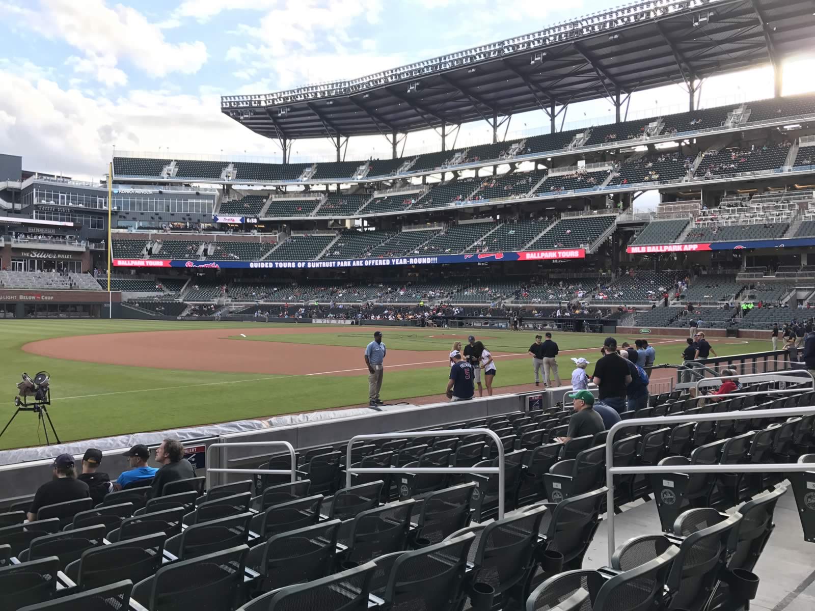 section 36, row 10 seat view  for baseball - truist park