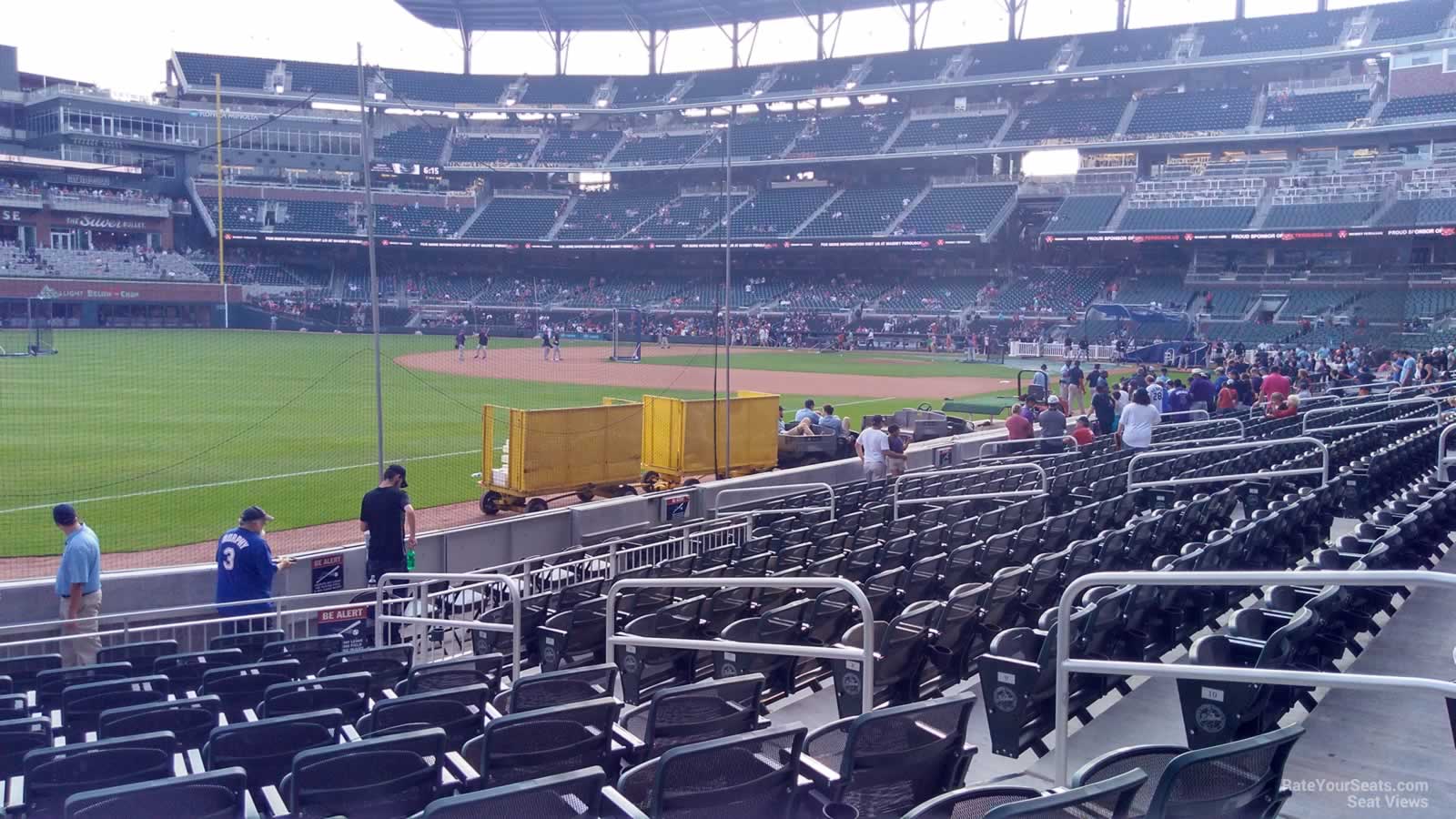 section 40, row 13 seat view  for baseball - truist park