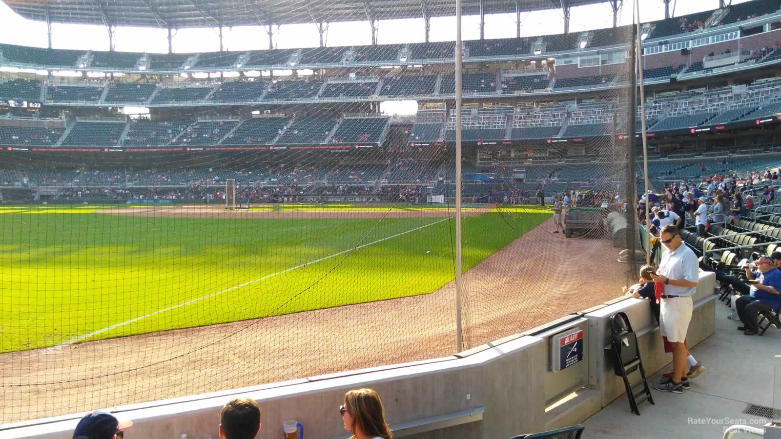 section 41, row 5 seat view  for baseball - truist park
