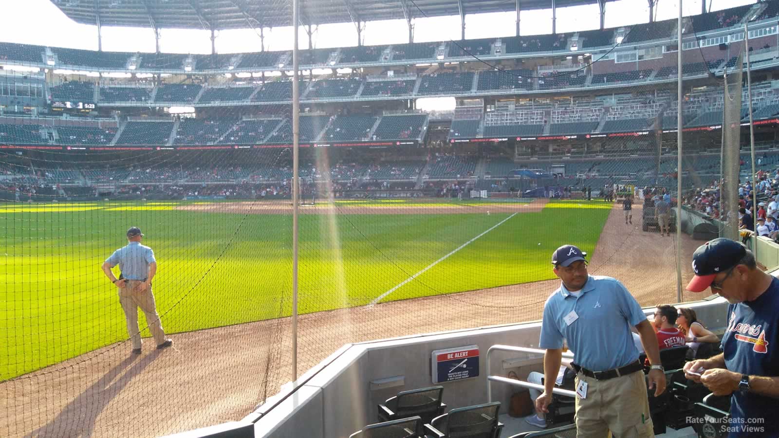 section 42, row 7 seat view  for baseball - truist park