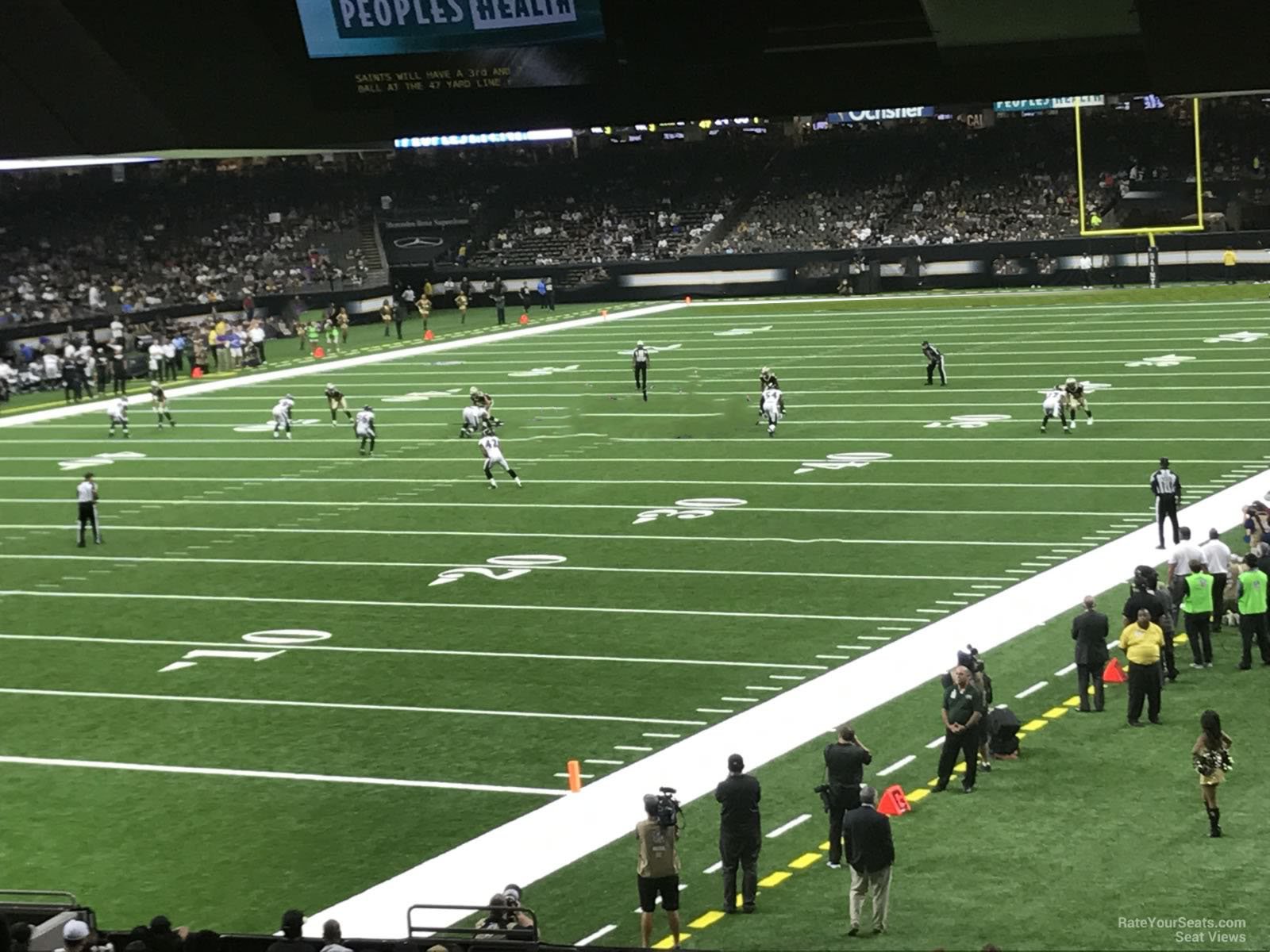 Superdome Section 152 New Orleans Saints Rateyourseats New Orleans Saints Seat View For Superdome Section 152