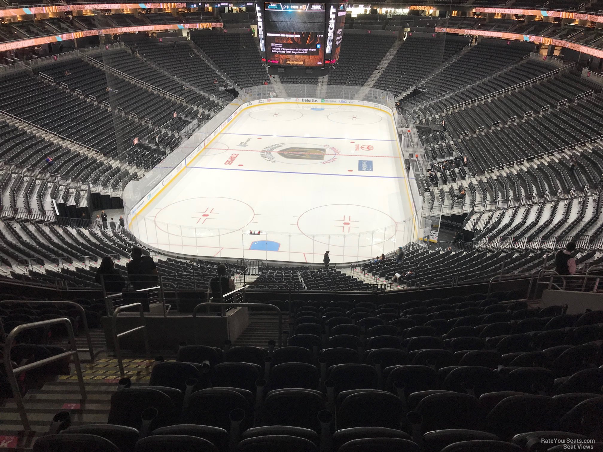 T Mobile Arena Nhl Seating Chart