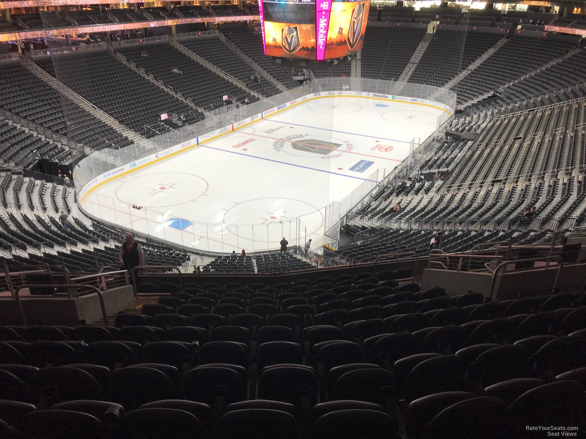 T Mobile Arena Seating Chart Hockey