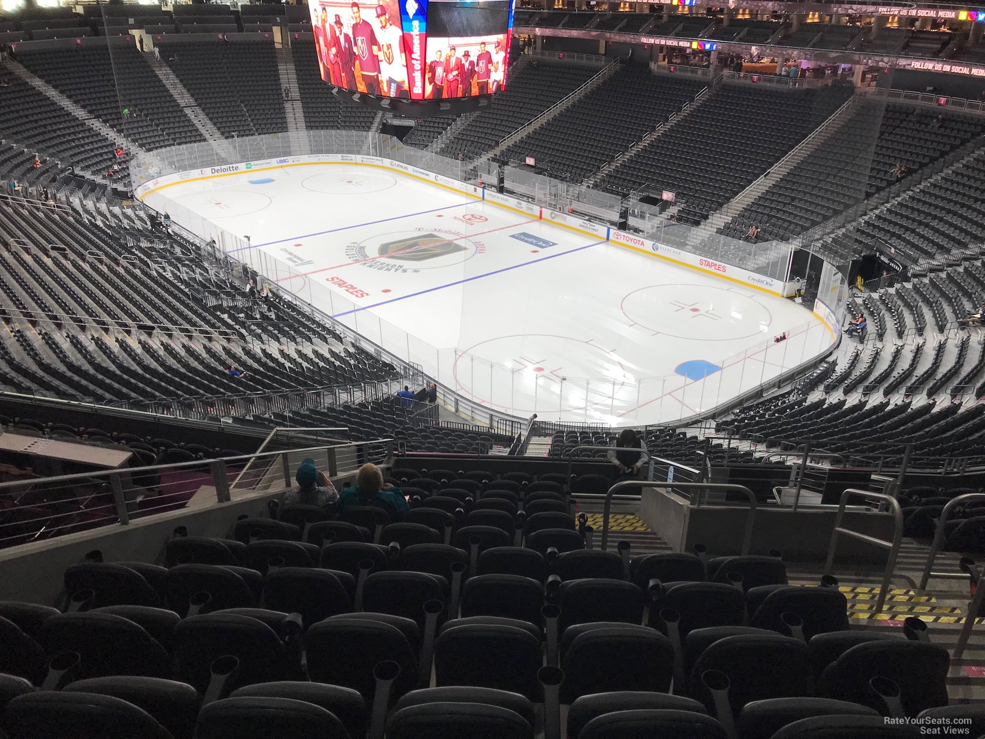 T Mobile Arena Seating Chart Golden Knights