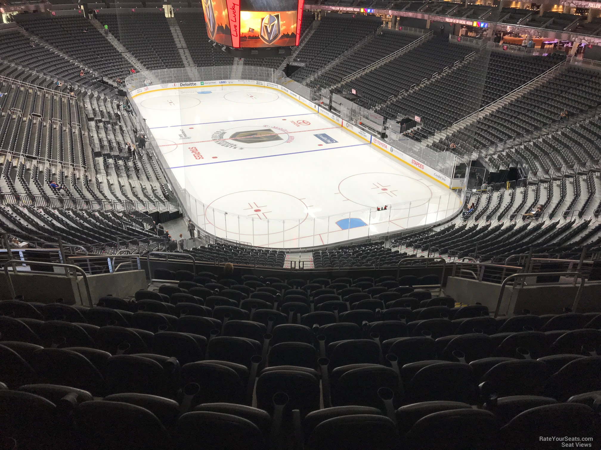 T Mobile Arena Nhl Seating Chart