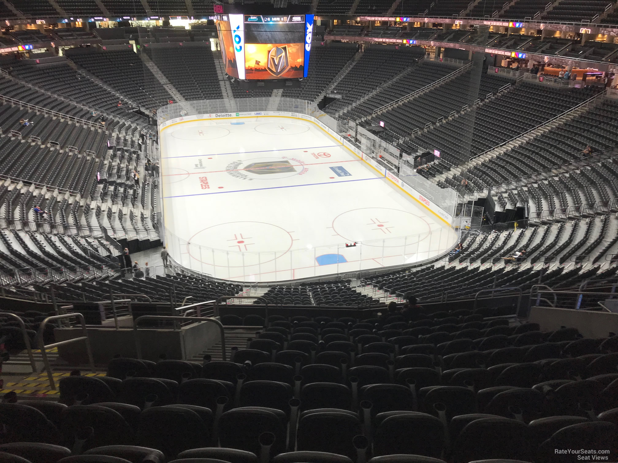 T Mobile Arena Las Vegas 3d Seating Chart