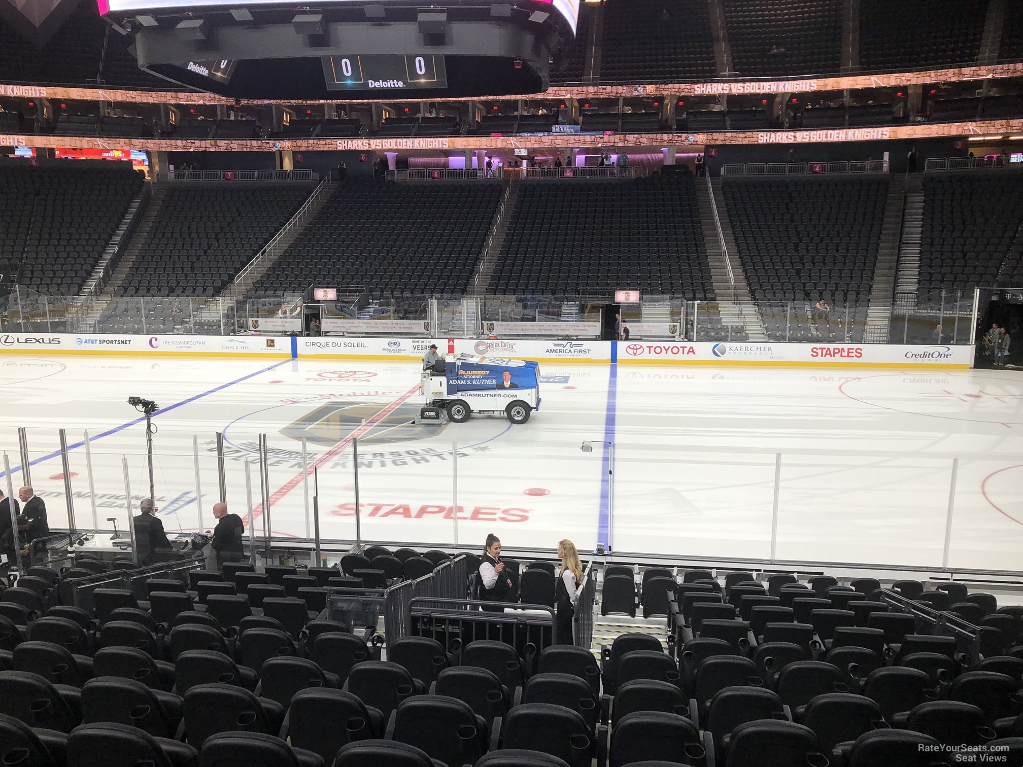 T Mobile Arena Seating Chart Hockey