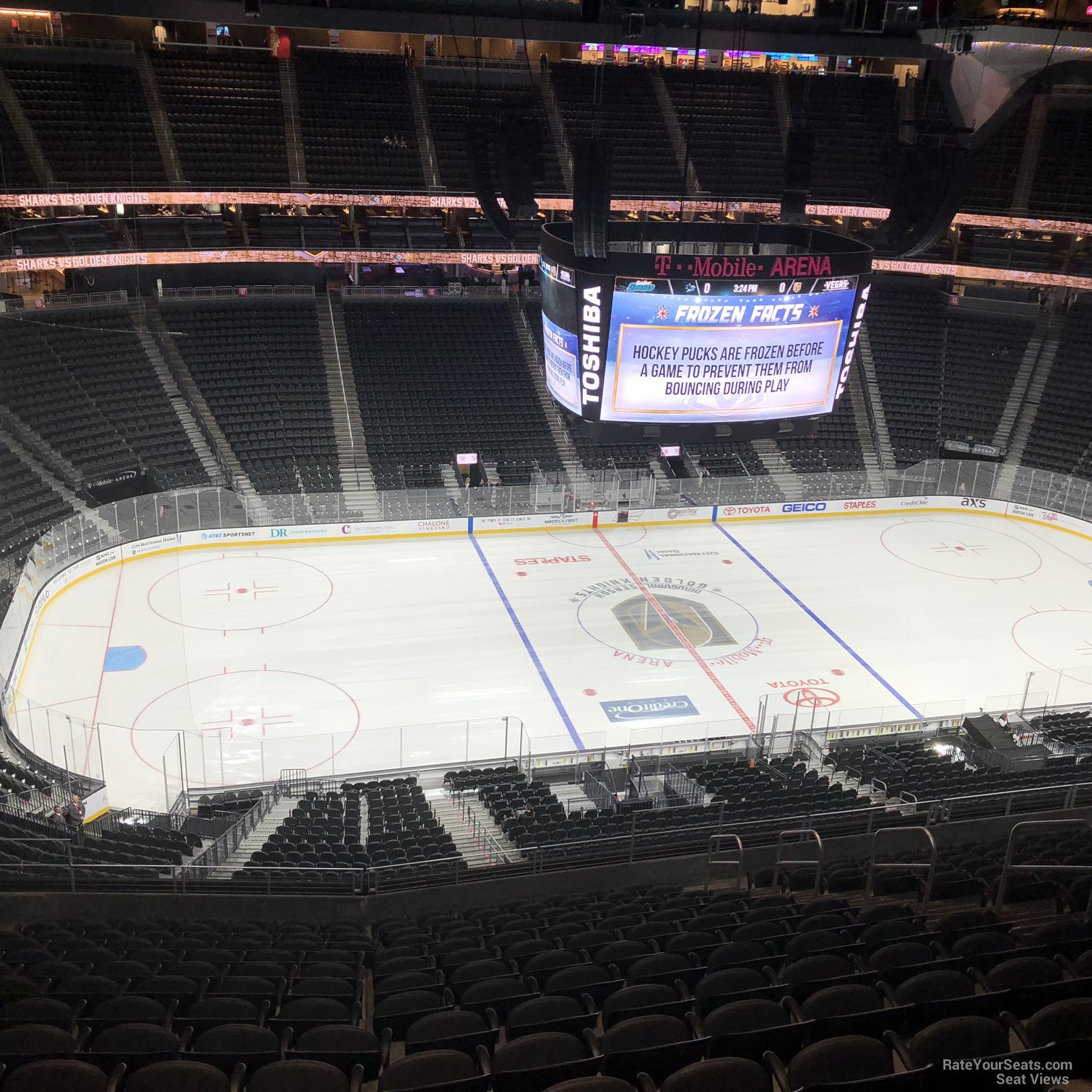 Section 203 At T Mobile Arena