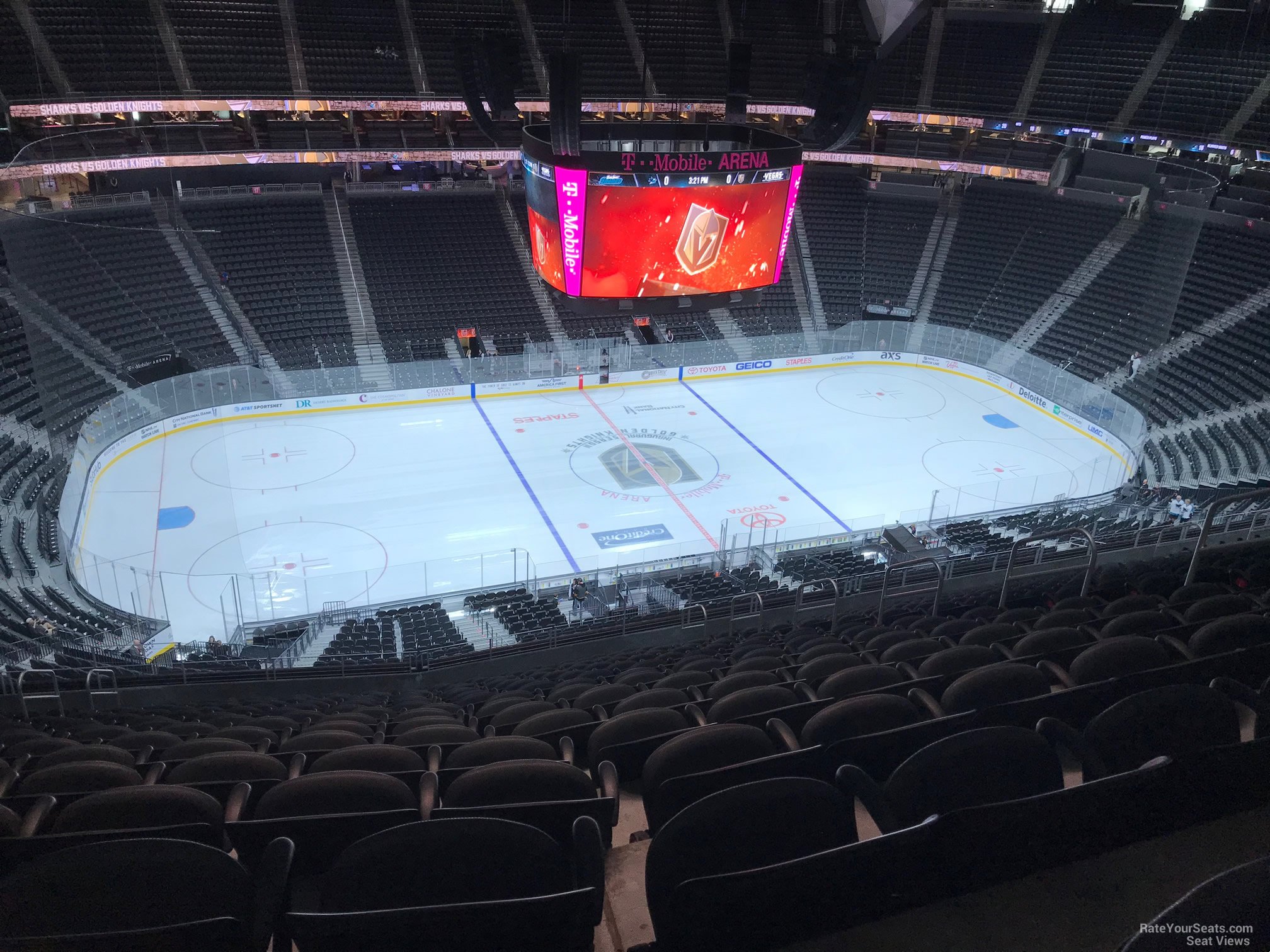 Section 203 At T Mobile Arena