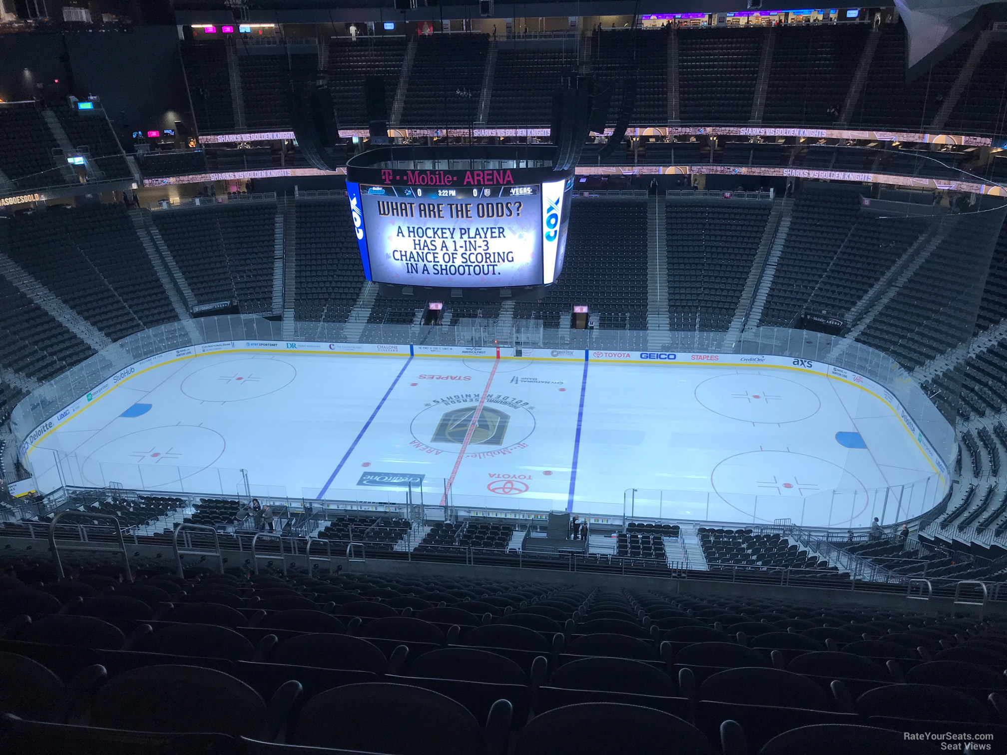 t mobile arena section 206 vegas golden knights golden 1 center seating chart with seat numbers