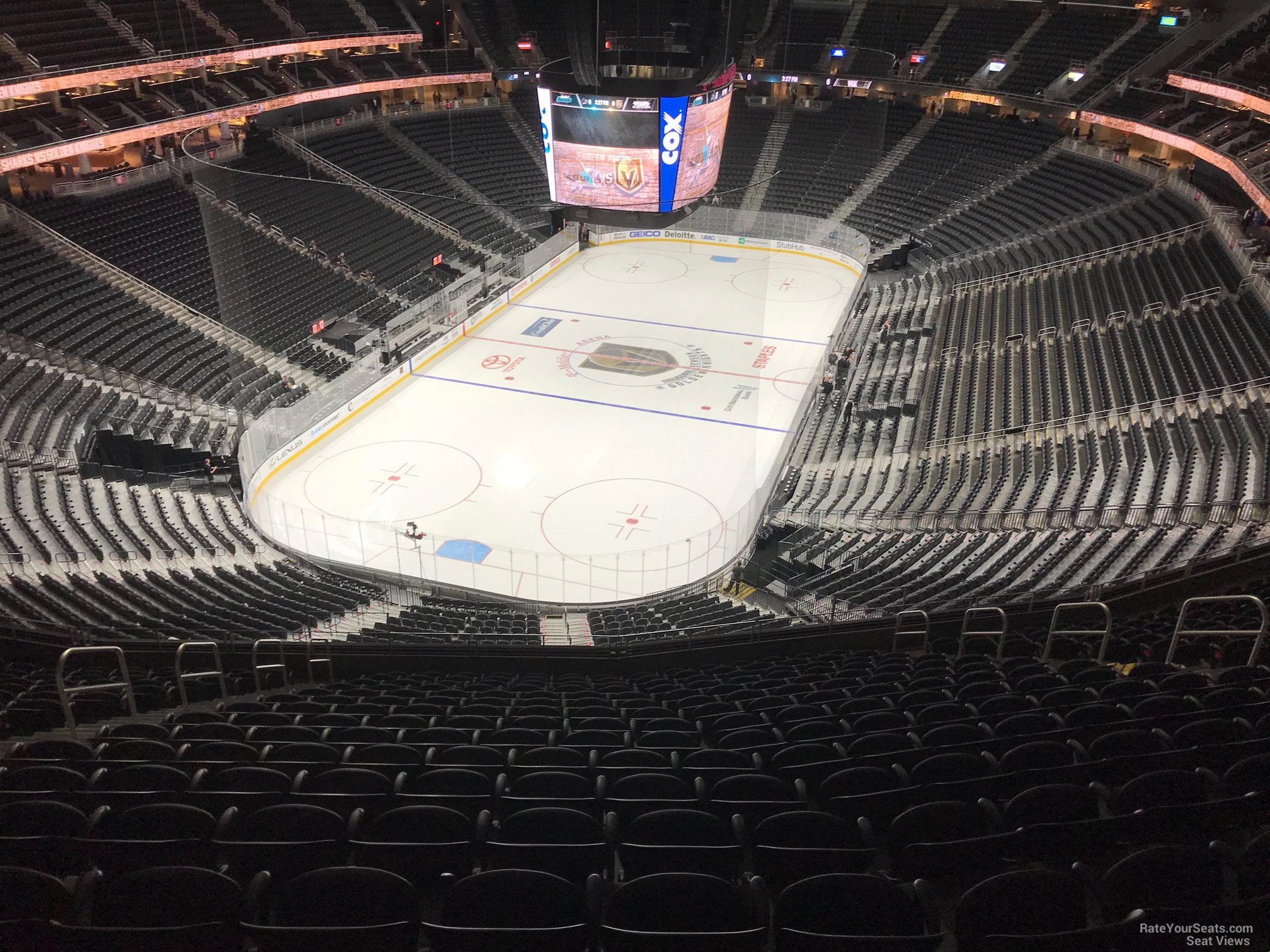 T Mobile Seating Chart For Hockey