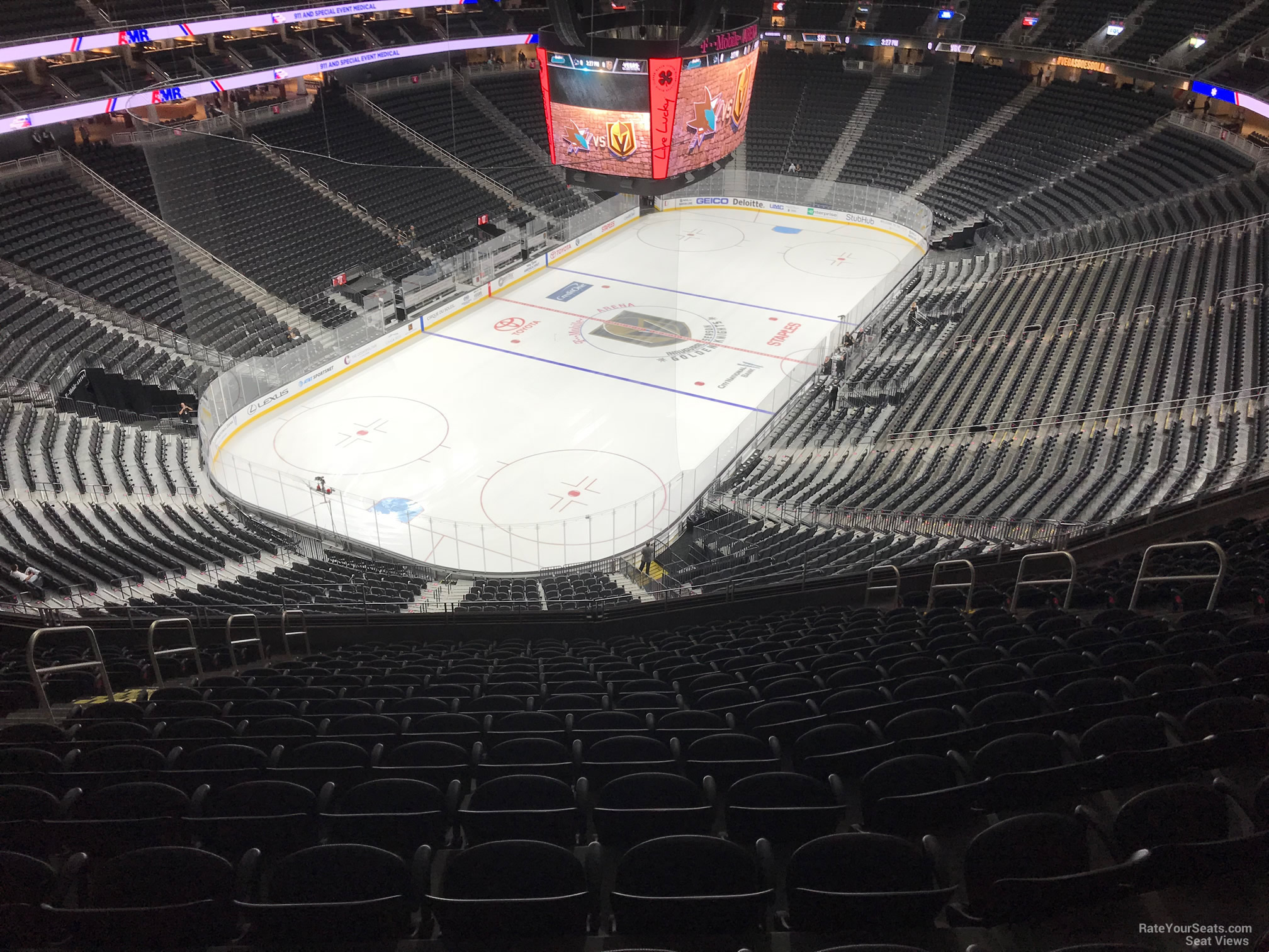 T Mobile Arena Knights Seating Chart